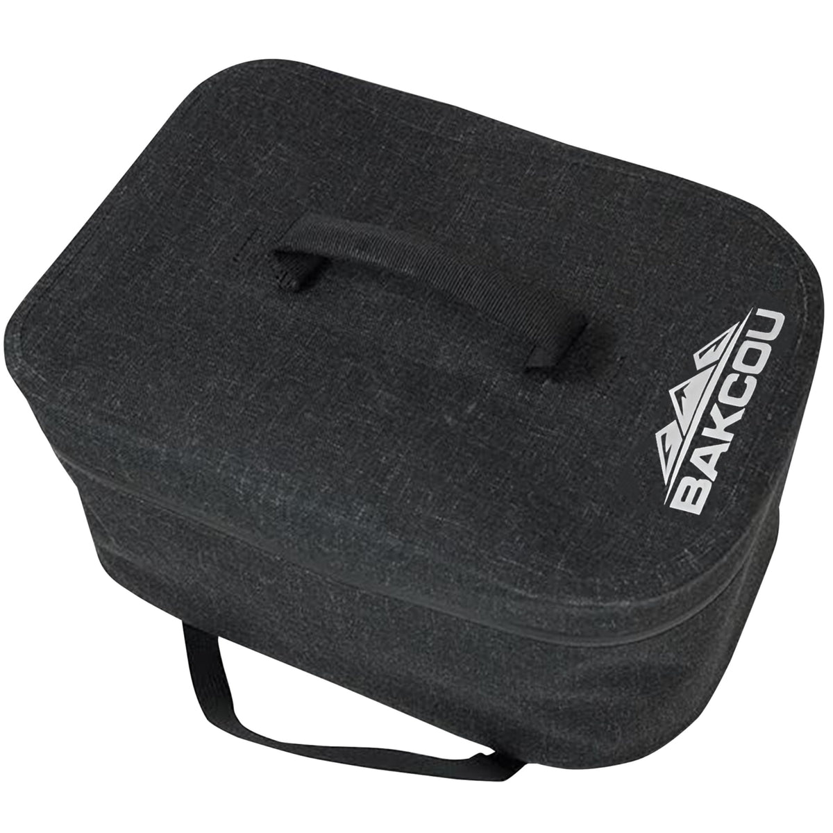 Bakcou | Small Top Pannier Bag W/ 4 Quick Clamps - 12'X8'X6.5' Waterproof Bag, Bike Bag With Water-Tight Zipper - Spacious Bag With Internal Straps For Spare Battery, Rain Gear & Trailside Repair Kit