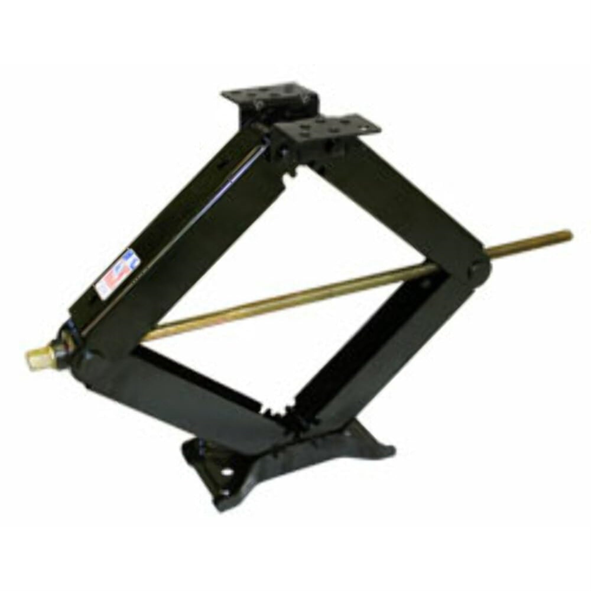 Adnik Bal 24003D Deluxe Leveling Scissor Jack - 30', Black