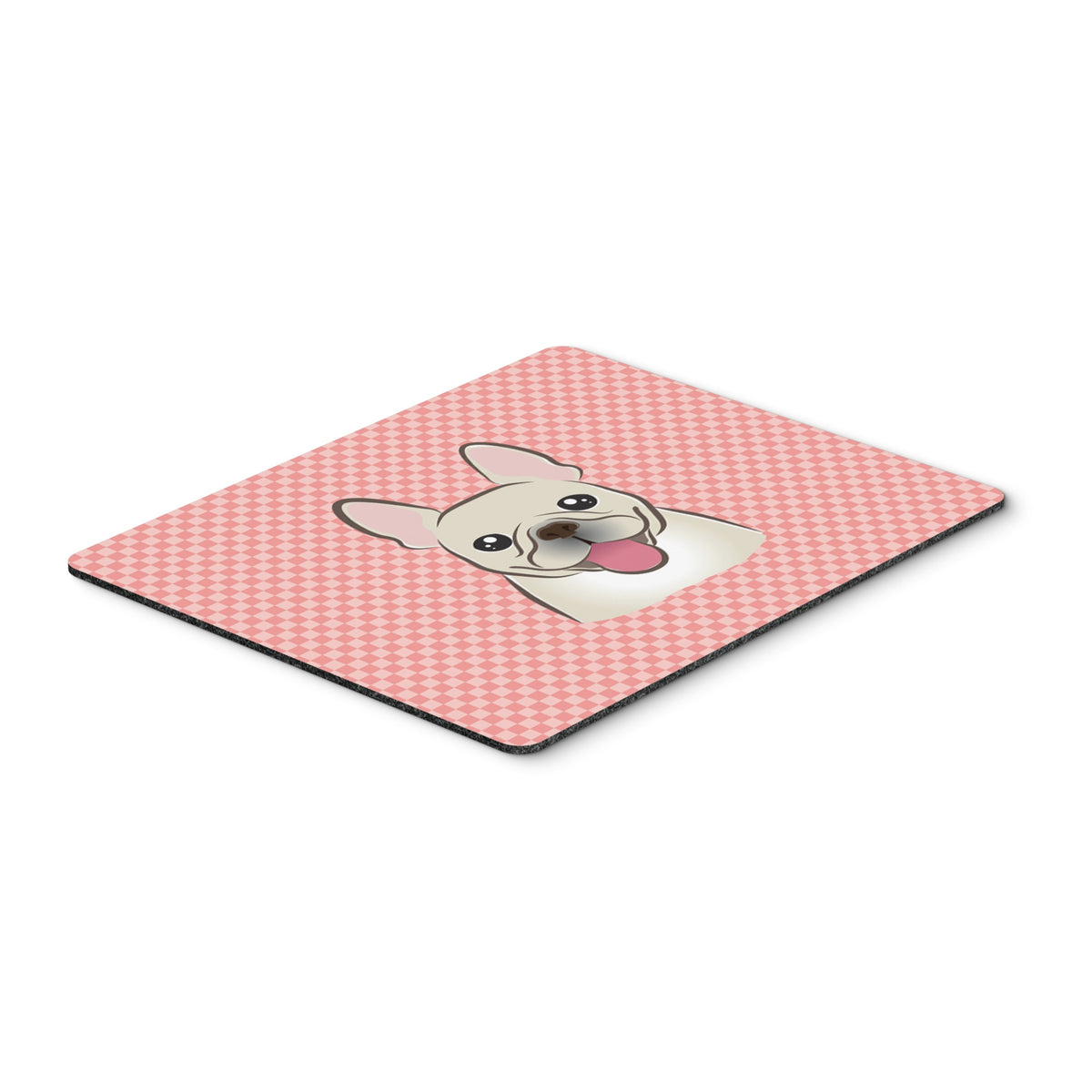 Caroline'S Treasures Checkerboard Pink French Bulldog Mouse Pad/Hot Pad/Trivet (Bb1238Mp)