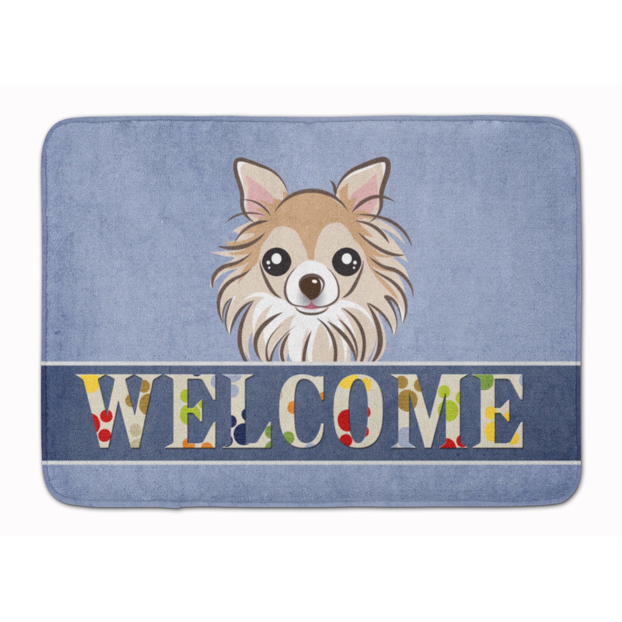 Caroline'S Treasures Chihuahua Welcome Floor Mat, 19 X 27, Multicolor