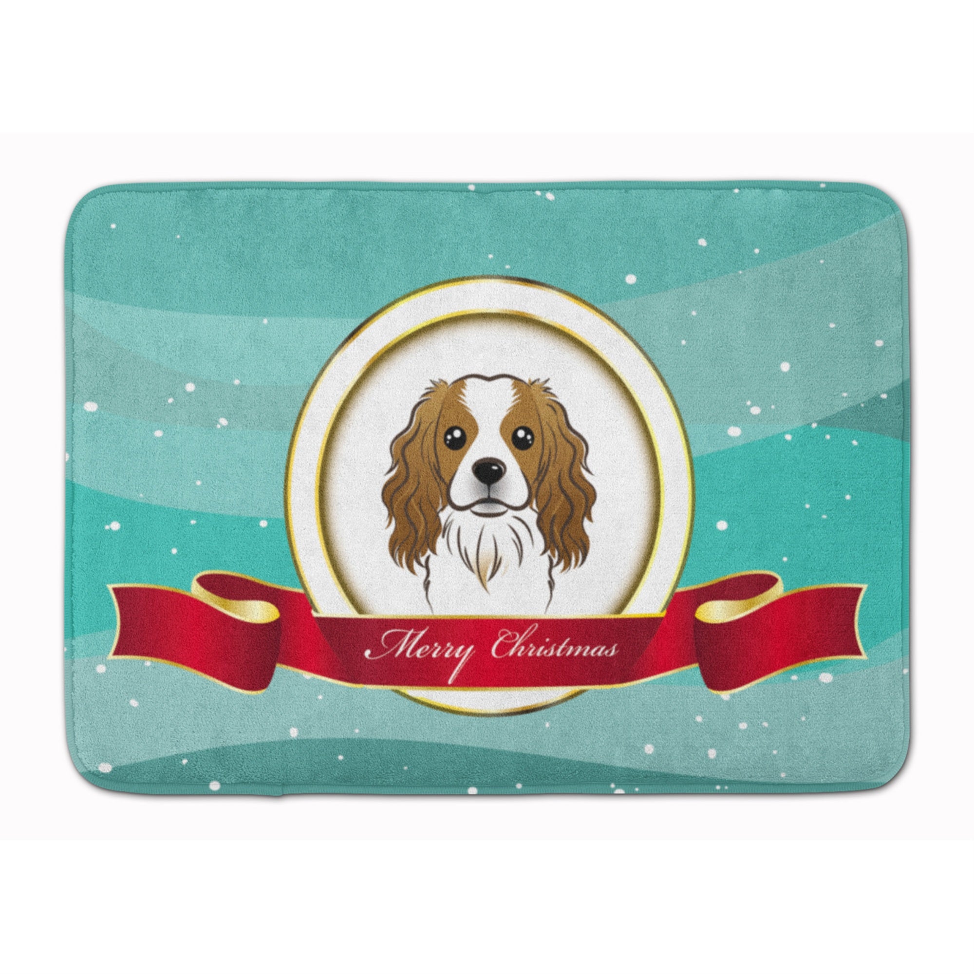Caroline'S Treasures Cavalier Spaniel Merry Christmas, 19 X 27, Multicolor