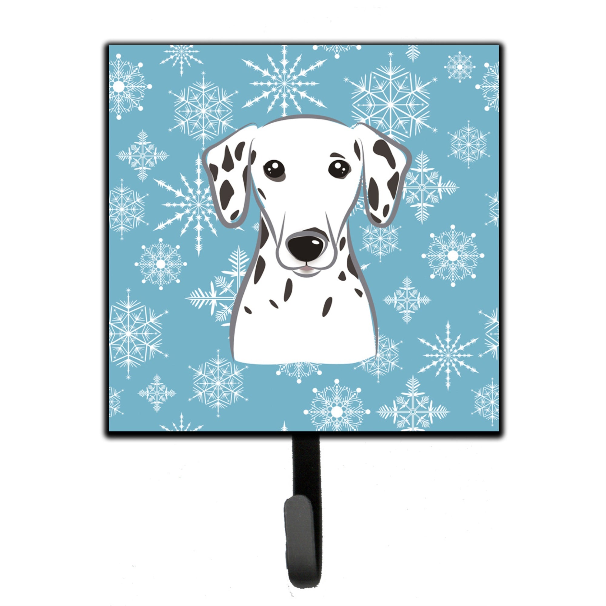 Caroline'S Treasures Bb1644Sh4 Snowflake Dalmatian Leash Or Key Holder, Small, Multicolor