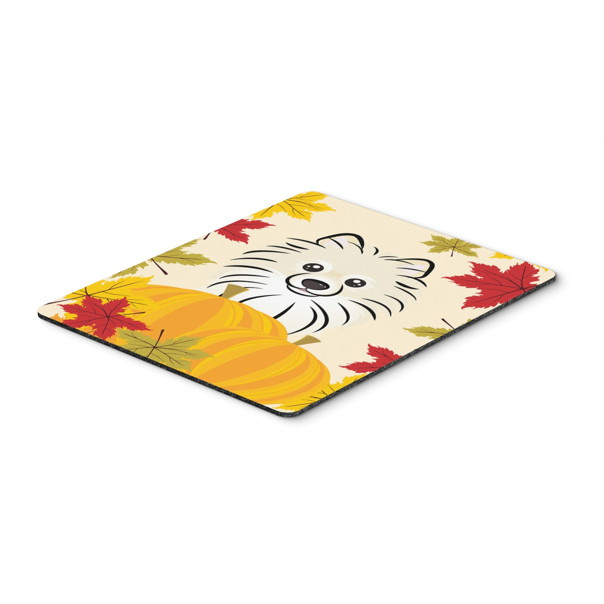 Caroline'S Treasures Pomeranian Thanksgiving Mouse Pad, Hot Pad Or Trivet, Multicolor (Bb2013Mp)