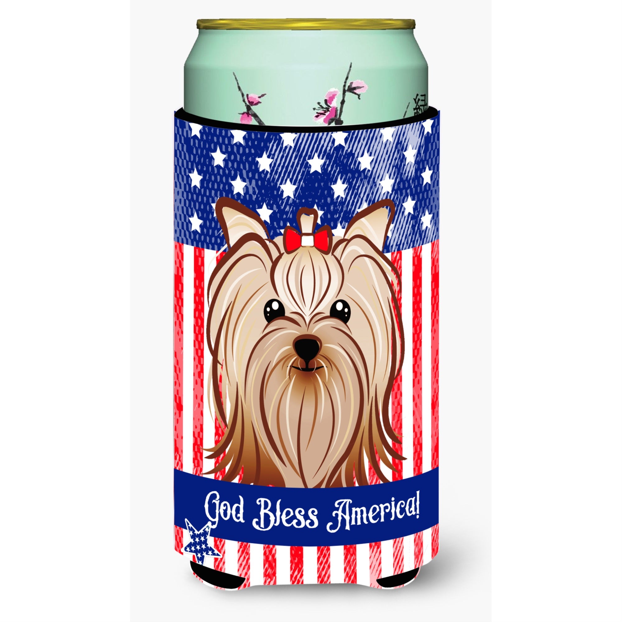 Caroline'S Treasures Bb2134Tbc Yorkie Yorkshire Terrier Tall Boy Hugger Koozie, Multicolor