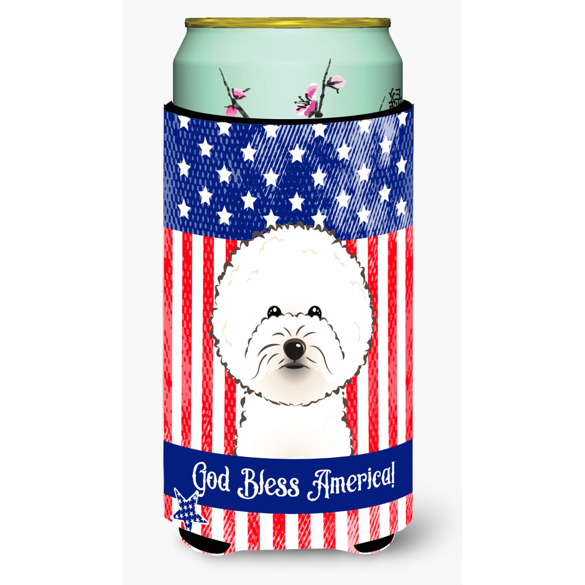Caroline'S Treasures Bb2147Tbc Bichon Frise Tall Boy Hugger Koozie, Multicolor