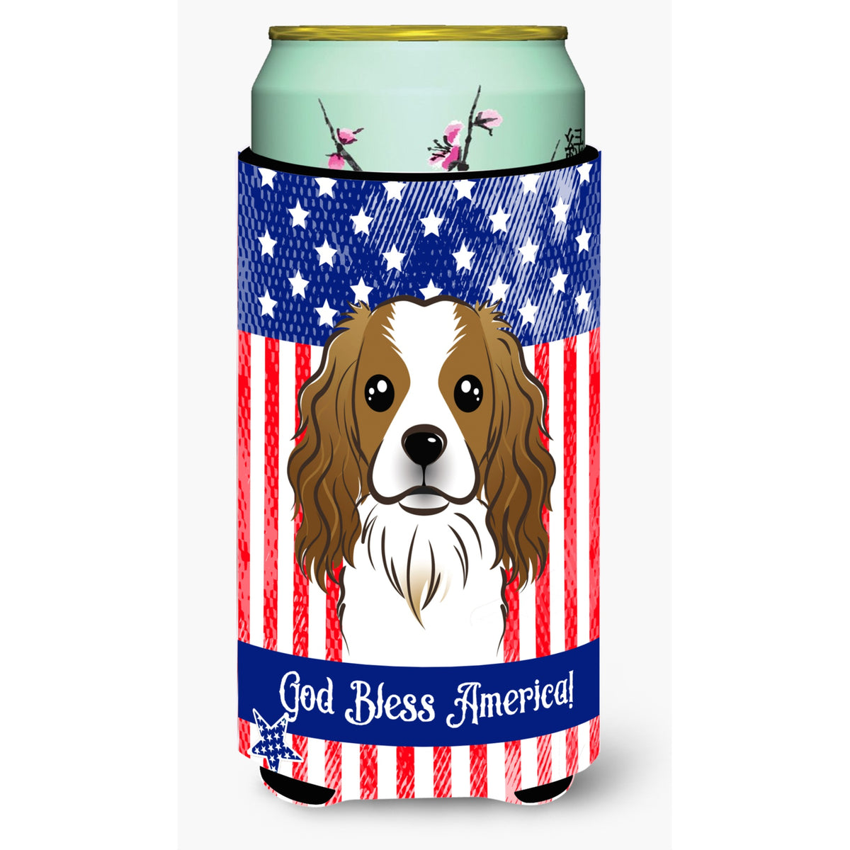Caroline'S Treasures Bb2154Tbc Cavalier Spaniel Tall Boy Hugger Koozie, Multicolor