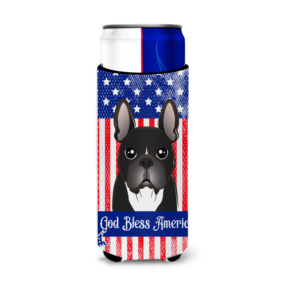 Caroline'S Treasures Bb2157Muk French Bulldog Michelob Ultra Koozies For Slim Cans, Multicolor