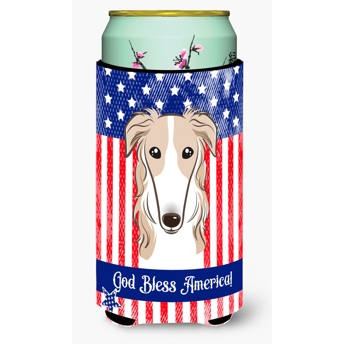 Caroline'S Treasures Bb2158Tbc Borzoi Tall Boy Hugger Koozie, Multicolor