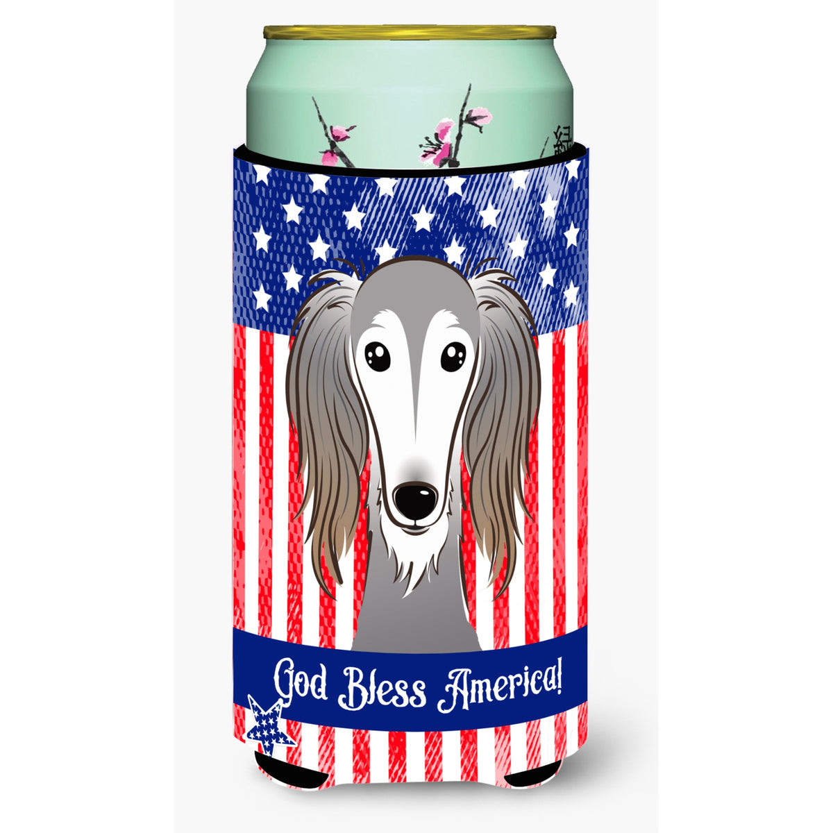 Caroline'S Treasures Bb2159Tbc Saluki Tall Boy Hugger Koozie, Multicolor