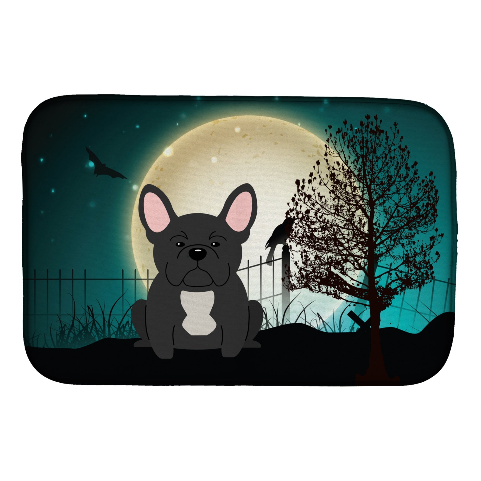 Caroline'S Treasures Bb2204Ddm Dish Drying Mat, 14 X 21, Halloween