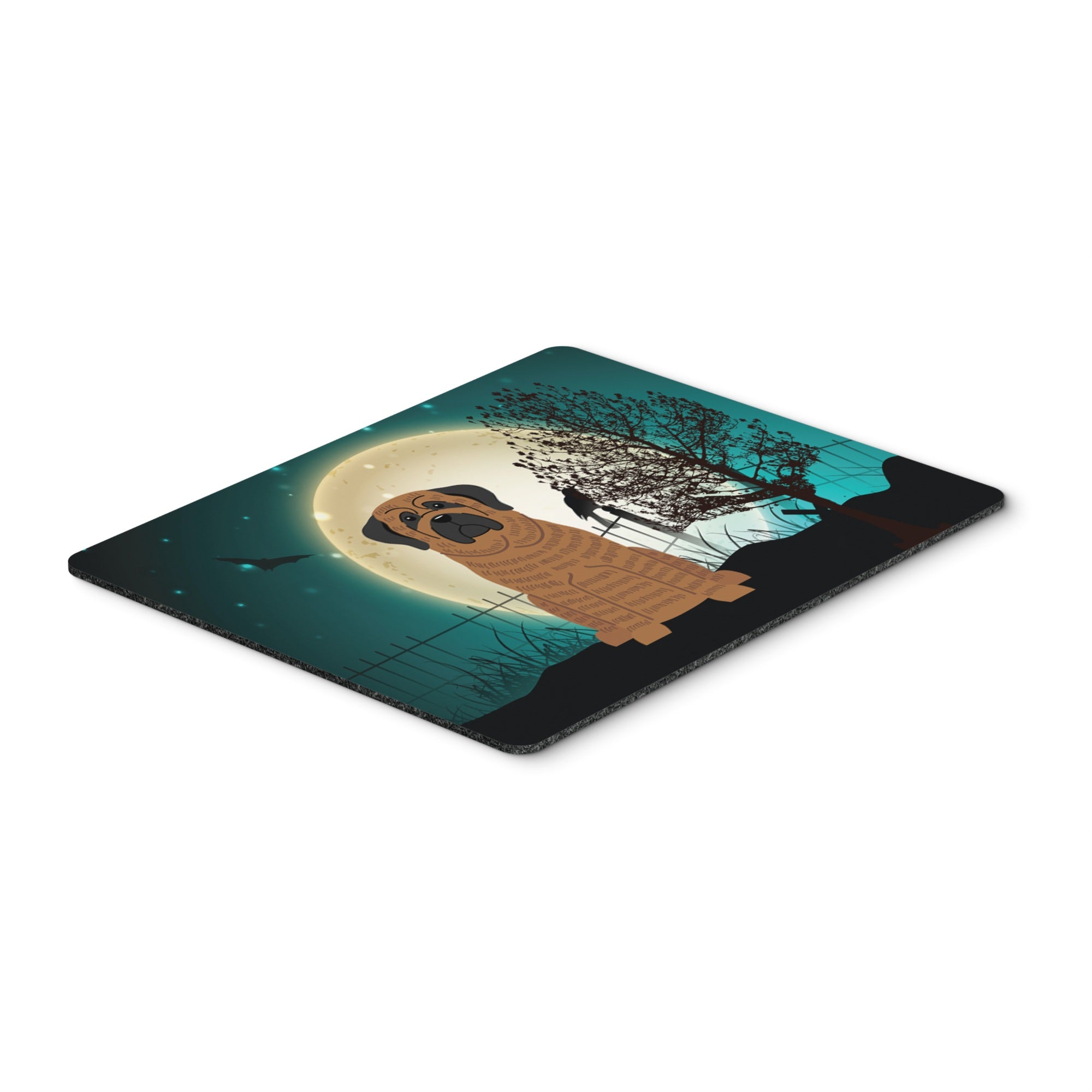 Caroline'S Treasures Halloween Scary Mastiff Brindle Mouse Pad,  Multicolor, 7.75X9.25 (Bb2205Mp)