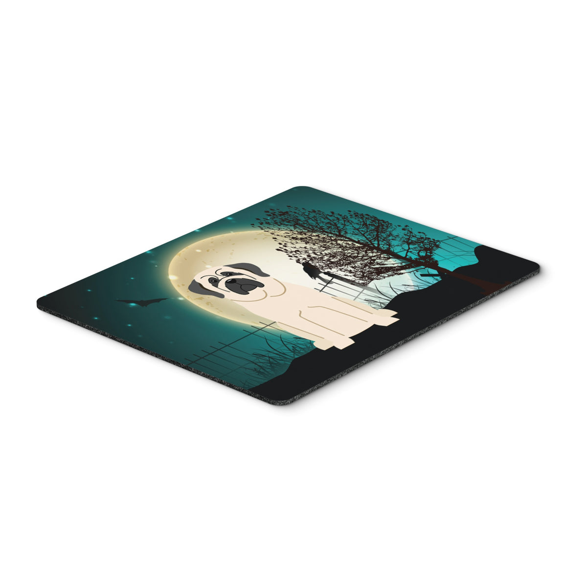 Caroline'S Treasures Halloween Scary Mastiff White Mouse Pad,  Multicolor, 7.75X9.25 (Bb2207Mp)
