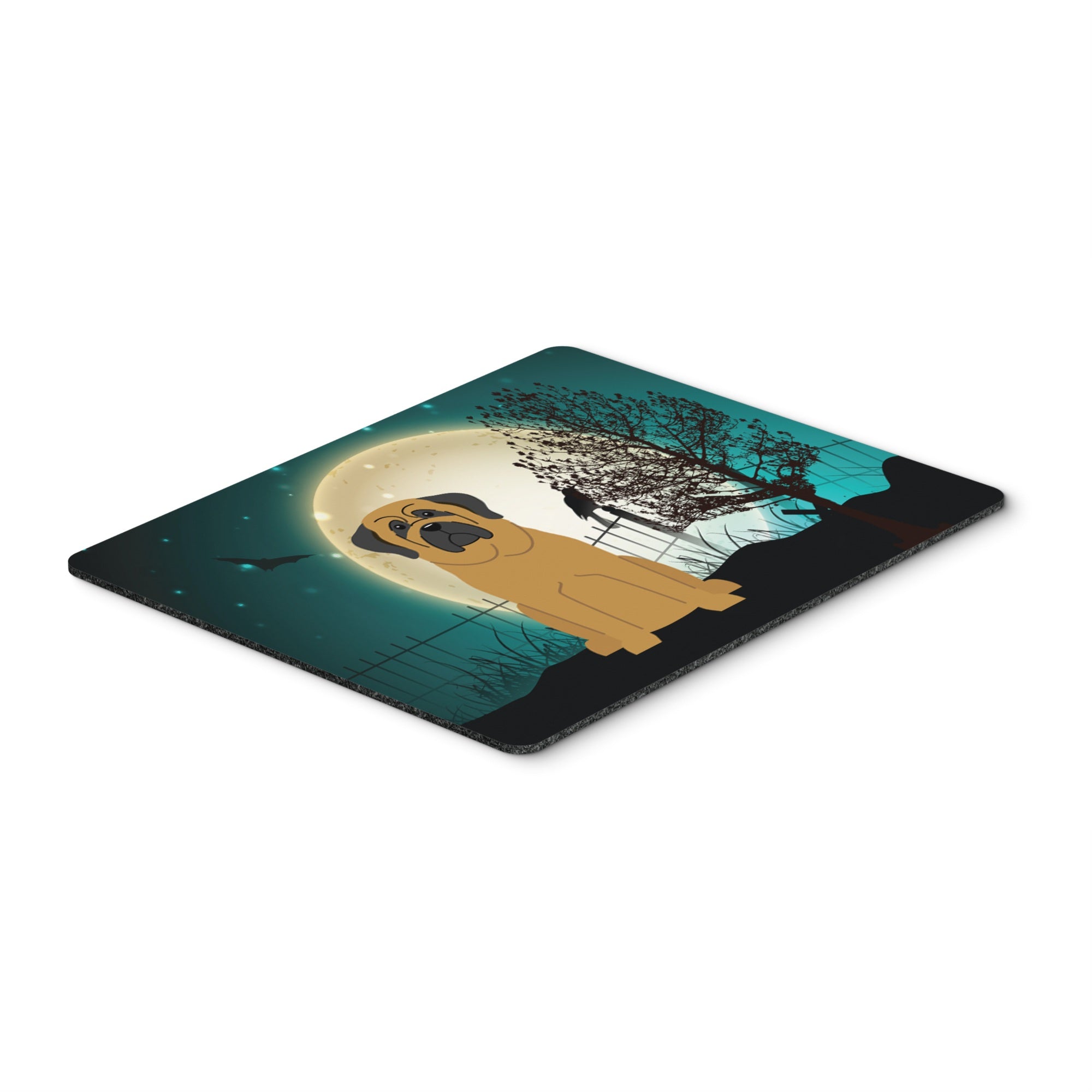 Caroline'S Treasures Halloween Scary Mastiff Mouse Pad, Hot Pad Or Trivet , Multicolor, 7.75X9.25 (Bb2208Mp)