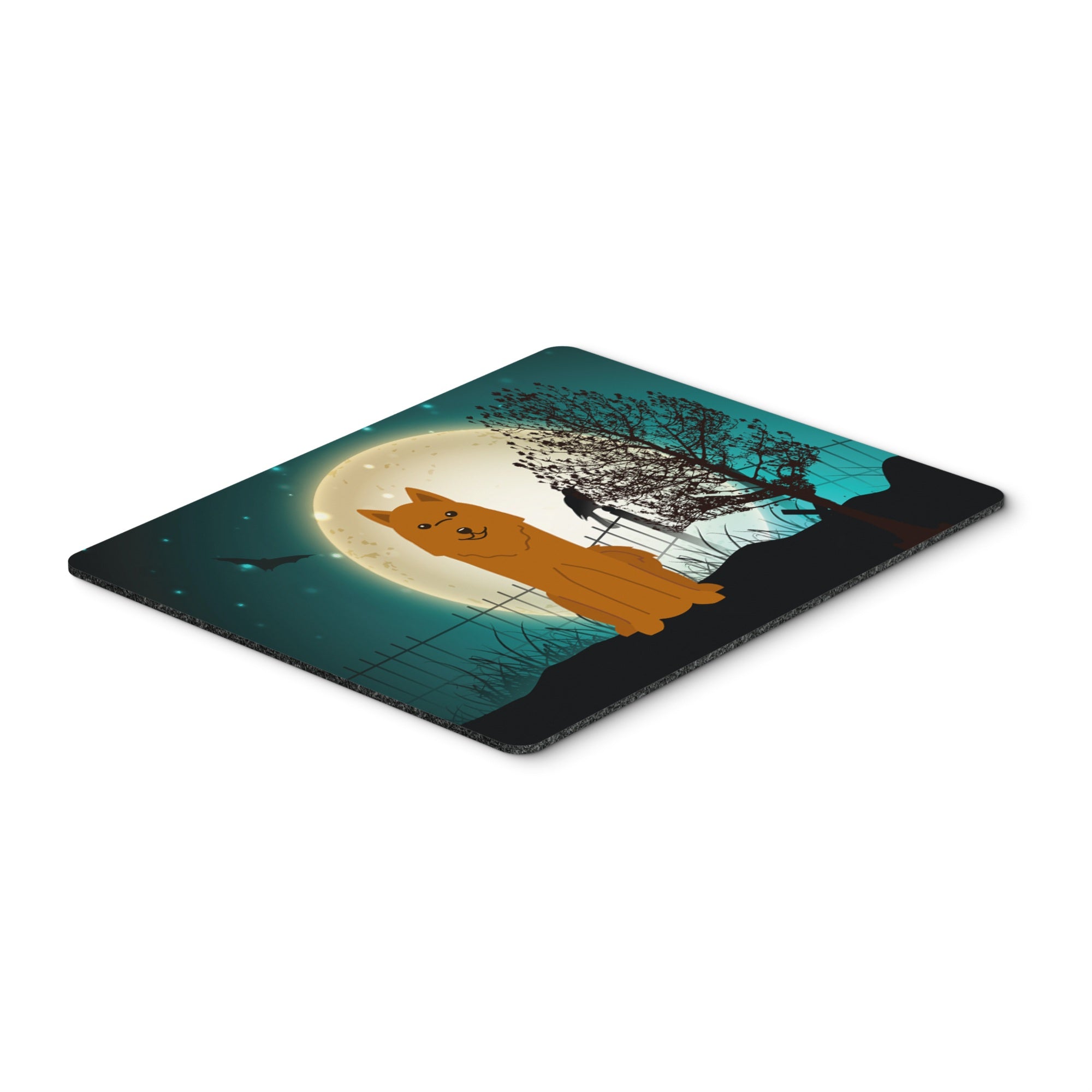 Caroline'S Treasures Halloween Scary Karelian Bear Dog Mouse Pad,  Multicolor, 7.75X9.25 (Bb2212Mp)