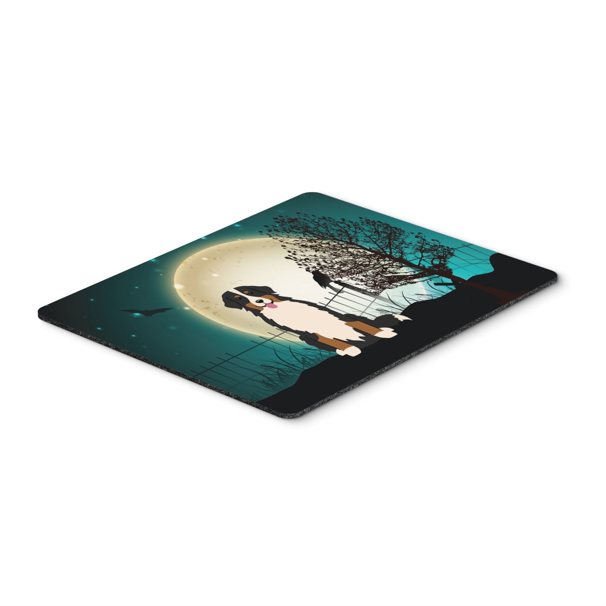 Caroline'S Treasures Halloween Scary Bernese Mountain Dog Mouse Pad,  Multicolor, 7.75X9.25 (Bb2226Mp)
