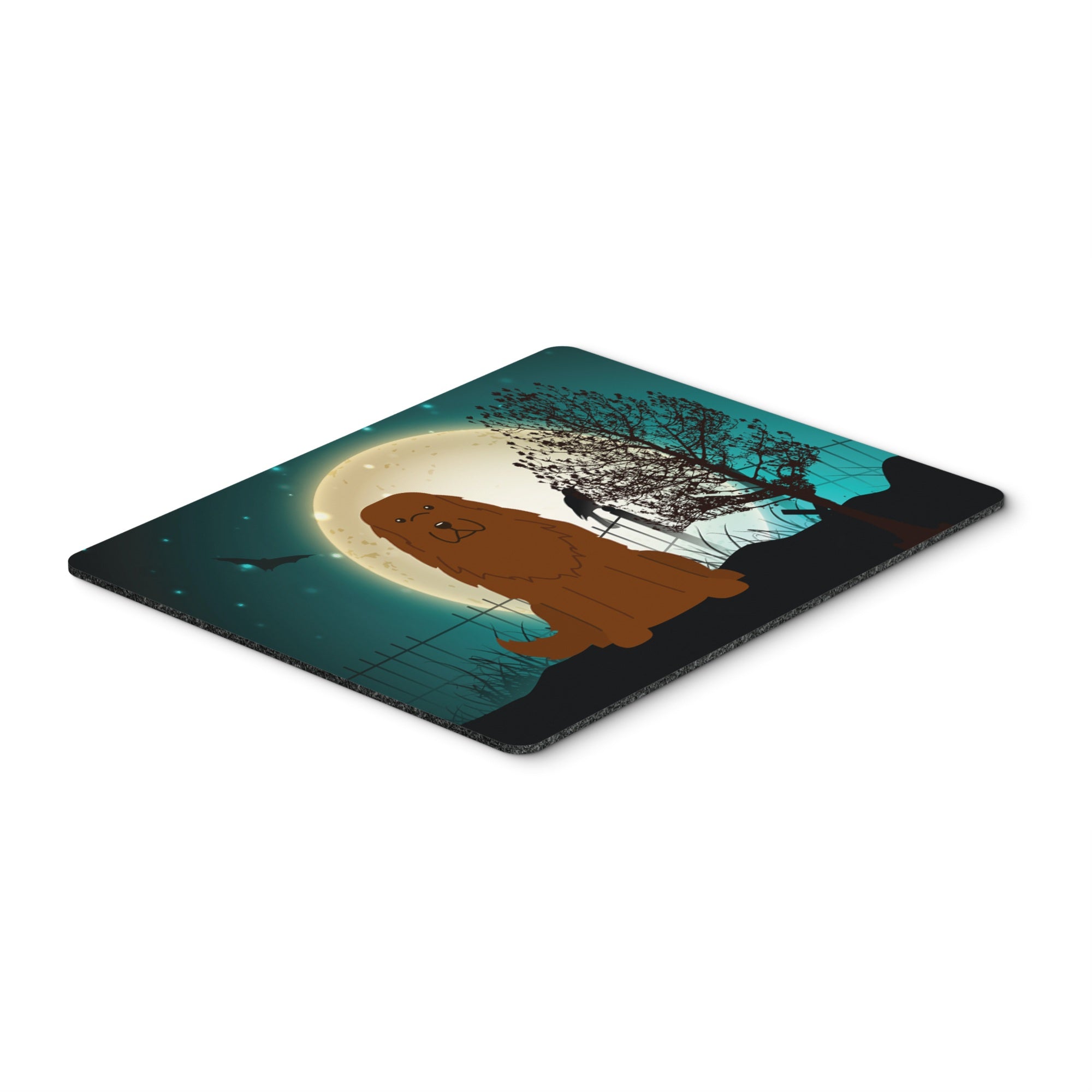 Caroline'S Treasures Halloween Scary Caucasian Shepherd Dog Mouse Pad,  Multicolor, 7.75X9.25 (Bb2240Mp)