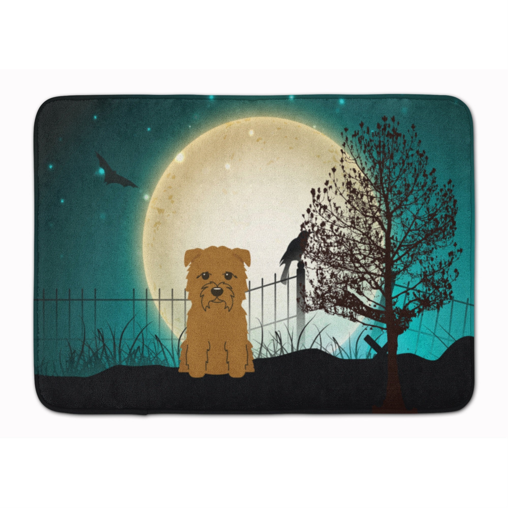 Caroline'S Treasures Halloween Scary Glen Of Imal Tan Floor Mat, 19 X 27, Multicolor