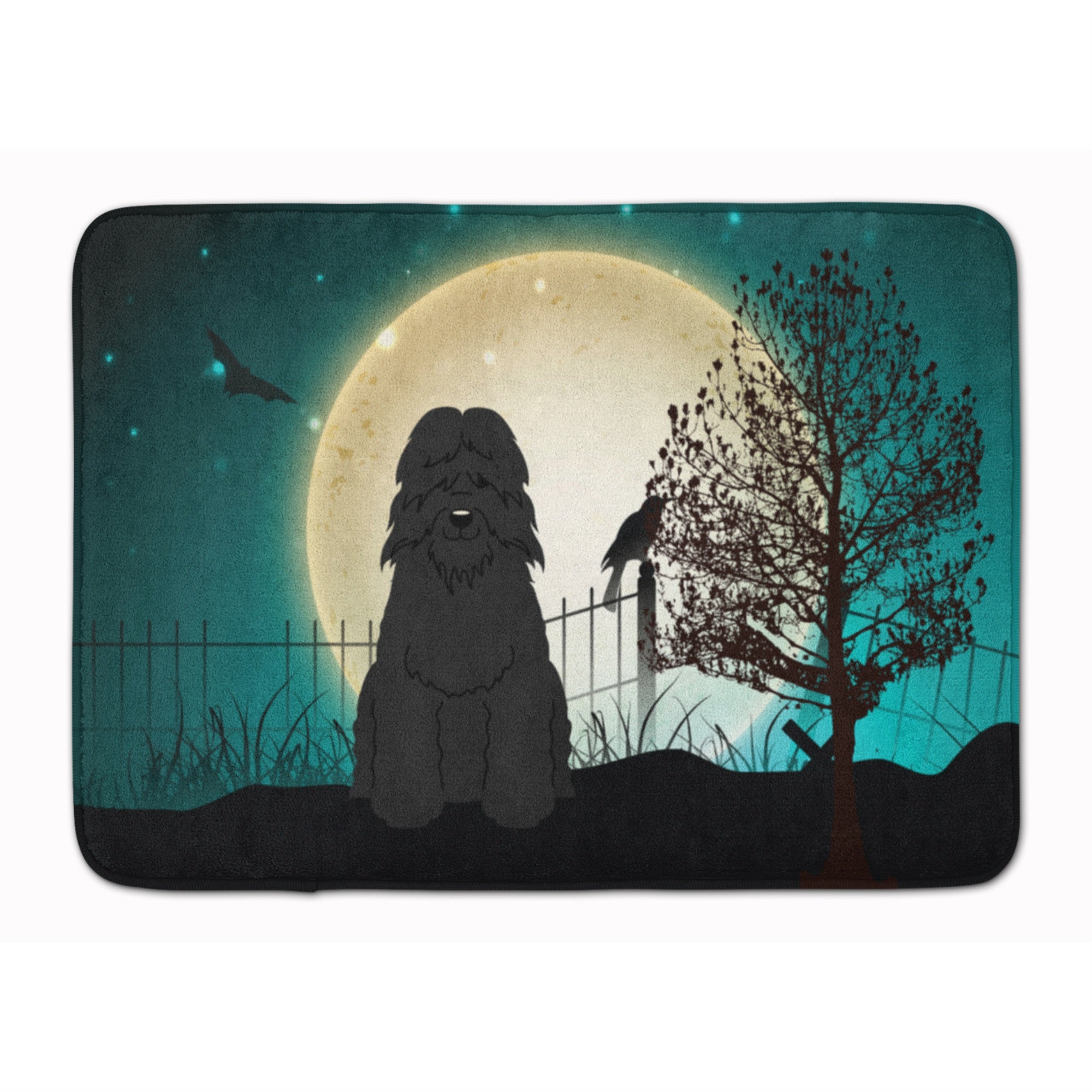 Caroline'S Treasures Halloween Scary Bouvier Des Flandres, 19 X 27, Multicolor