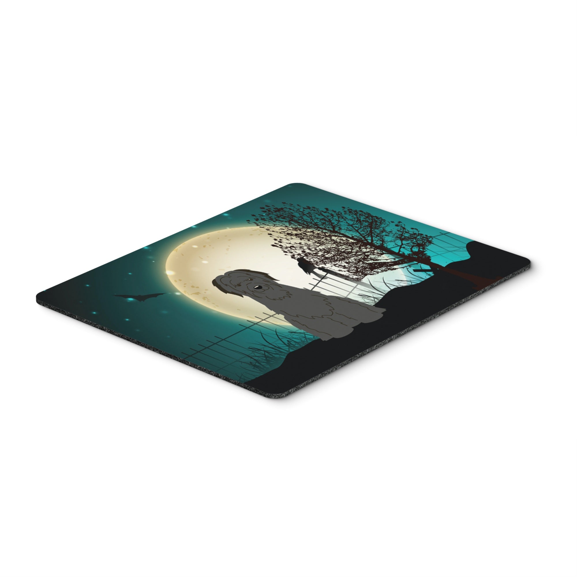 Caroline'S Treasures Halloween Scary Briard Black Mouse Pad,  Multicolor, 7.75X9.25 (Bb2271Mp)