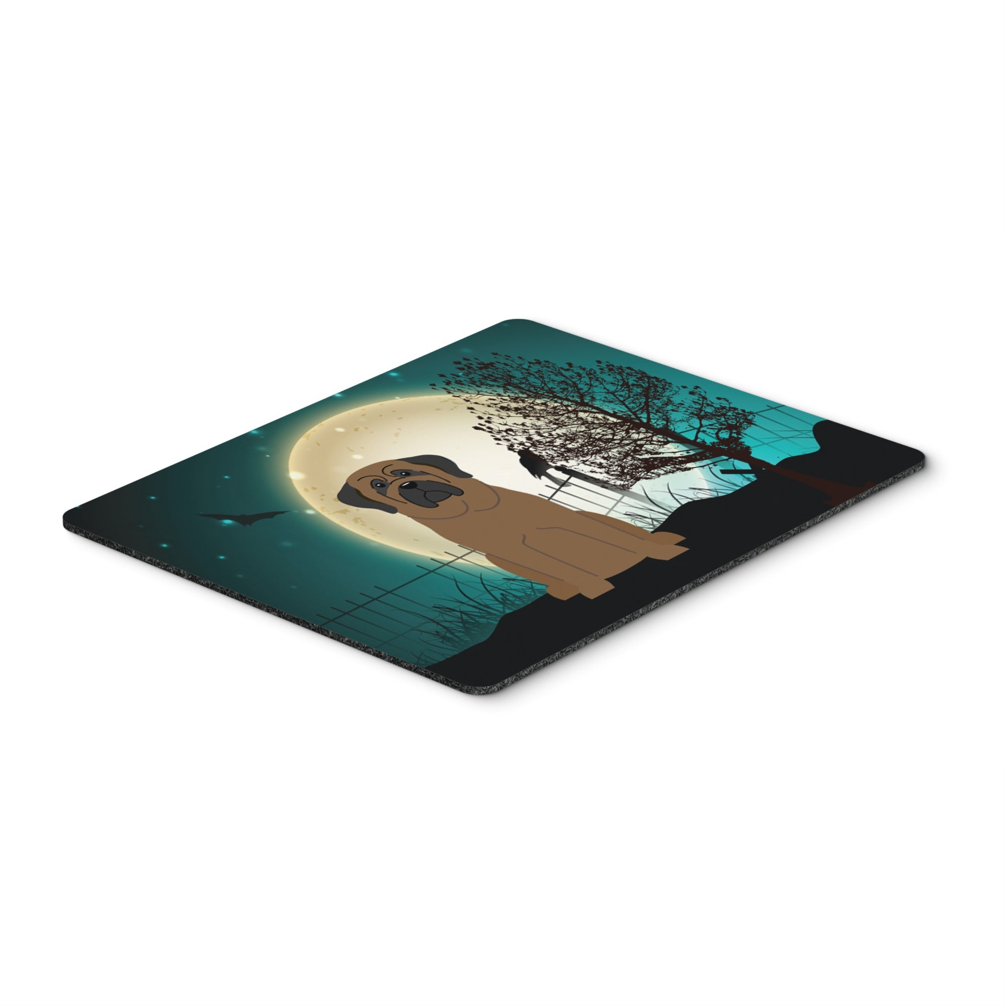 Caroline'S Treasures Halloween Scary Bullmastiff Mouse Pad,  Multicolor, 7.75X9.25 (Bb2274Mp)