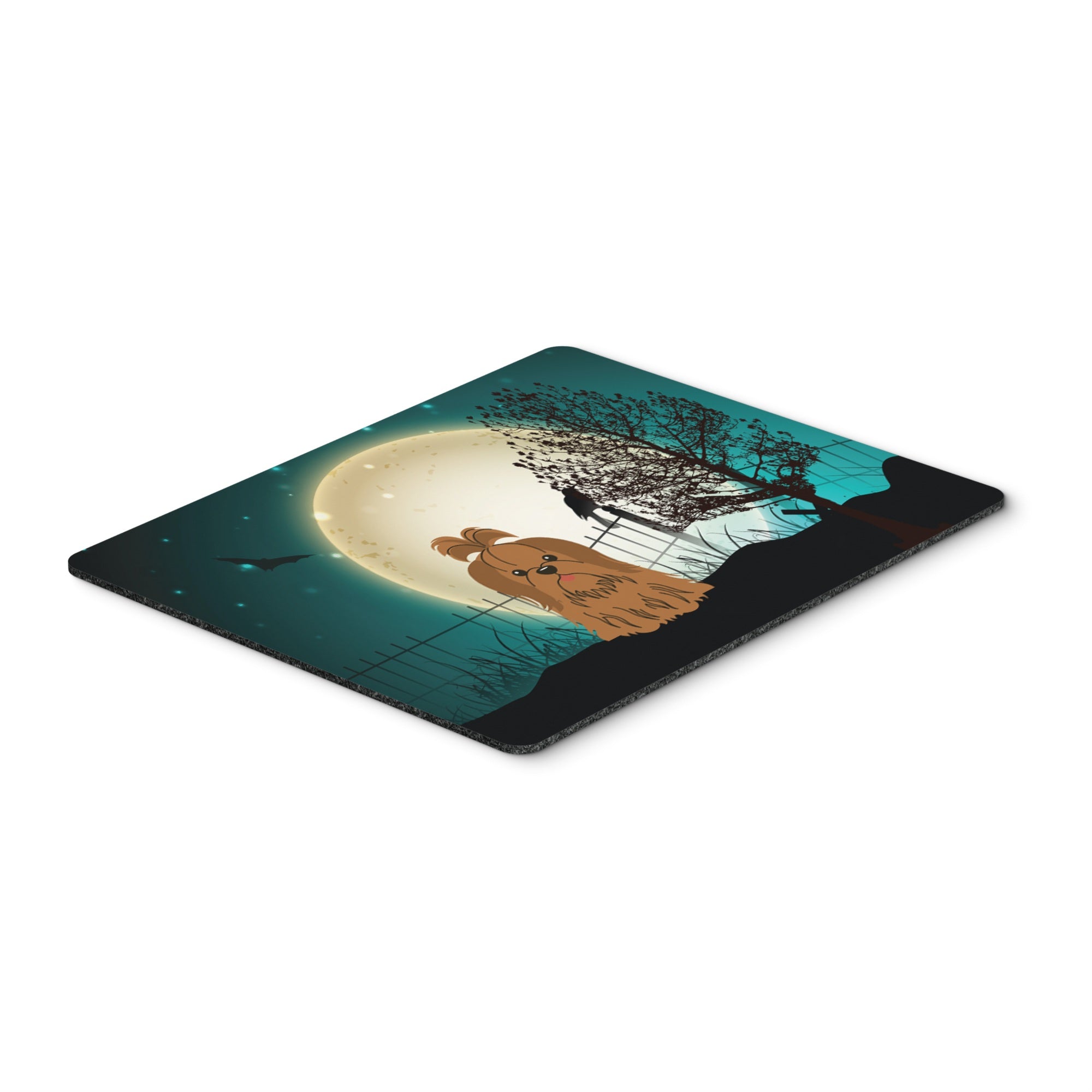 Caroline'S Treasures Halloween Scary Shih Tzu Chocolate Mouse Pad,  Multicolor, 7.75X9.25 (Bb2276Mp)