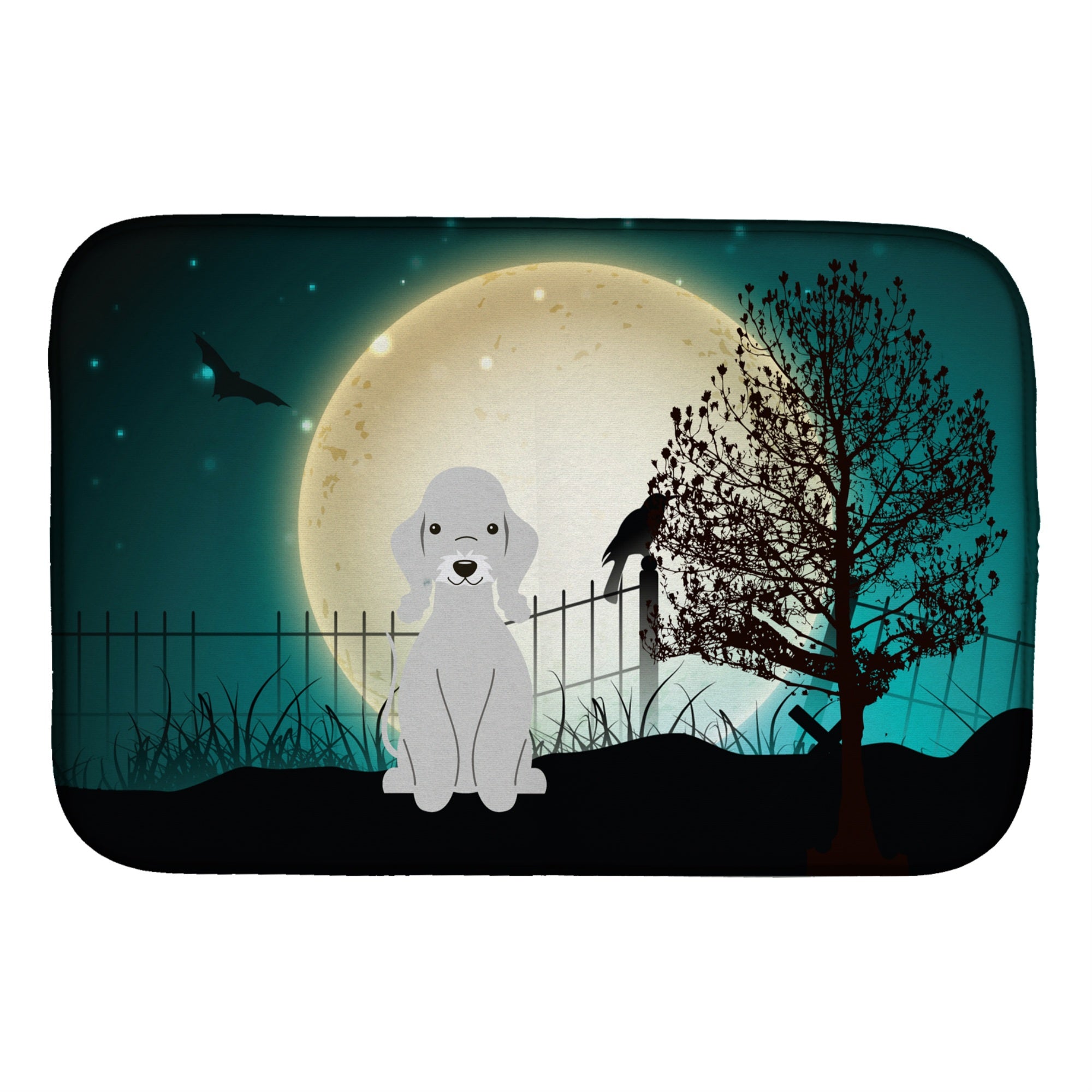 Caroline'S Treasures Bb2280Ddm Dish Drying Mat, 14 X 21, Halloween