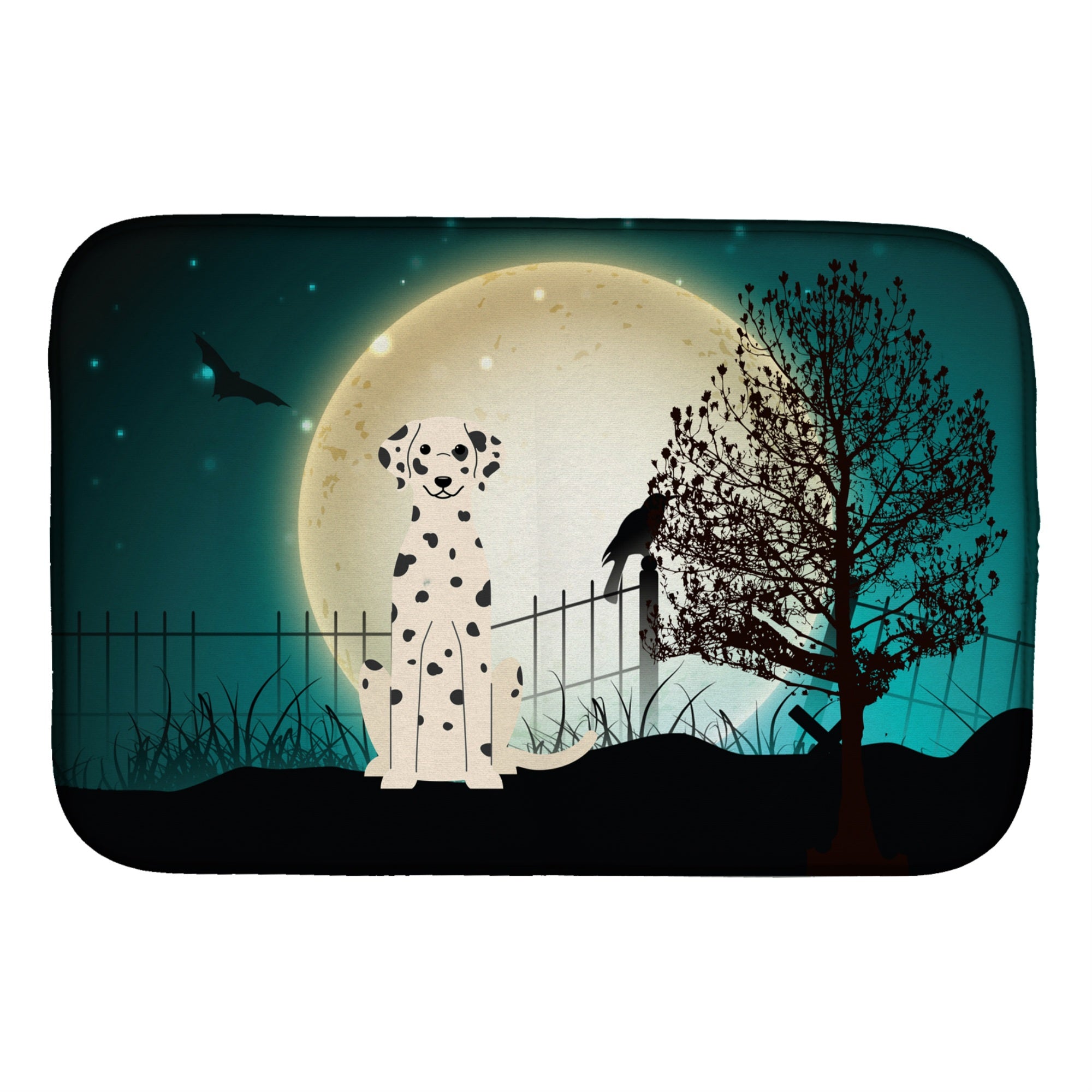 Caroline'S Treasures Bb2287Ddm Dish Drying Mat, 14 X 21, Halloween