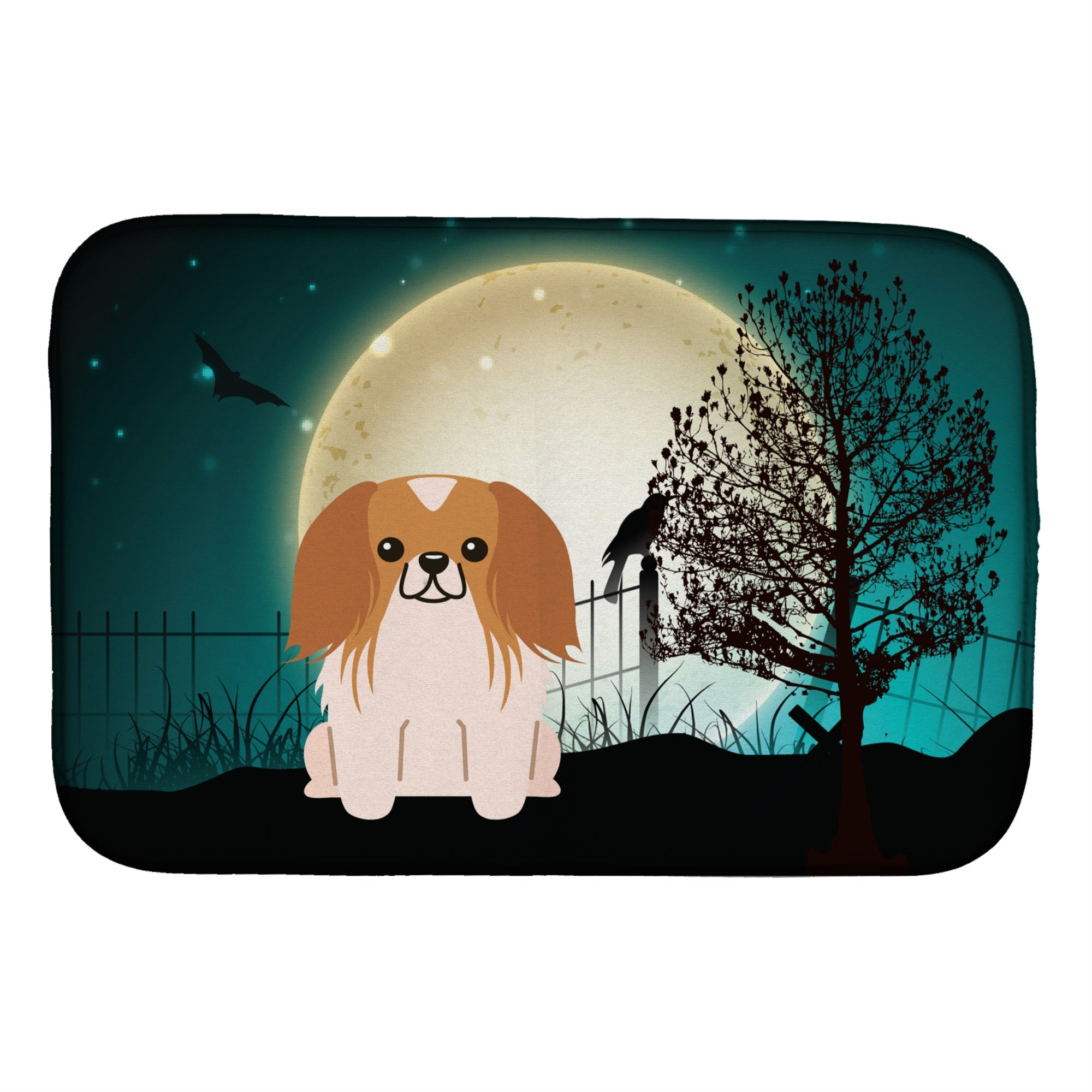Caroline'S Treasures Bb2293Ddm Dish Drying Mat, 14 X 21, Halloween