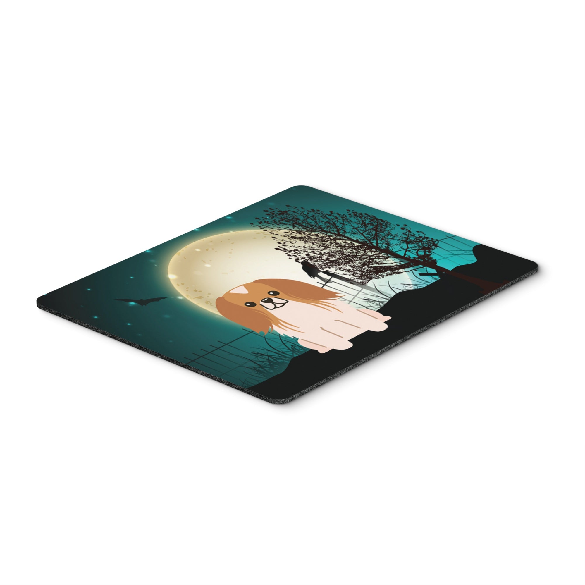 Caroline'S Treasures Halloween Scary Pekingese Red White Mouse Pad,  Multicolor, 7.75X9.25 (Bb2293Mp)