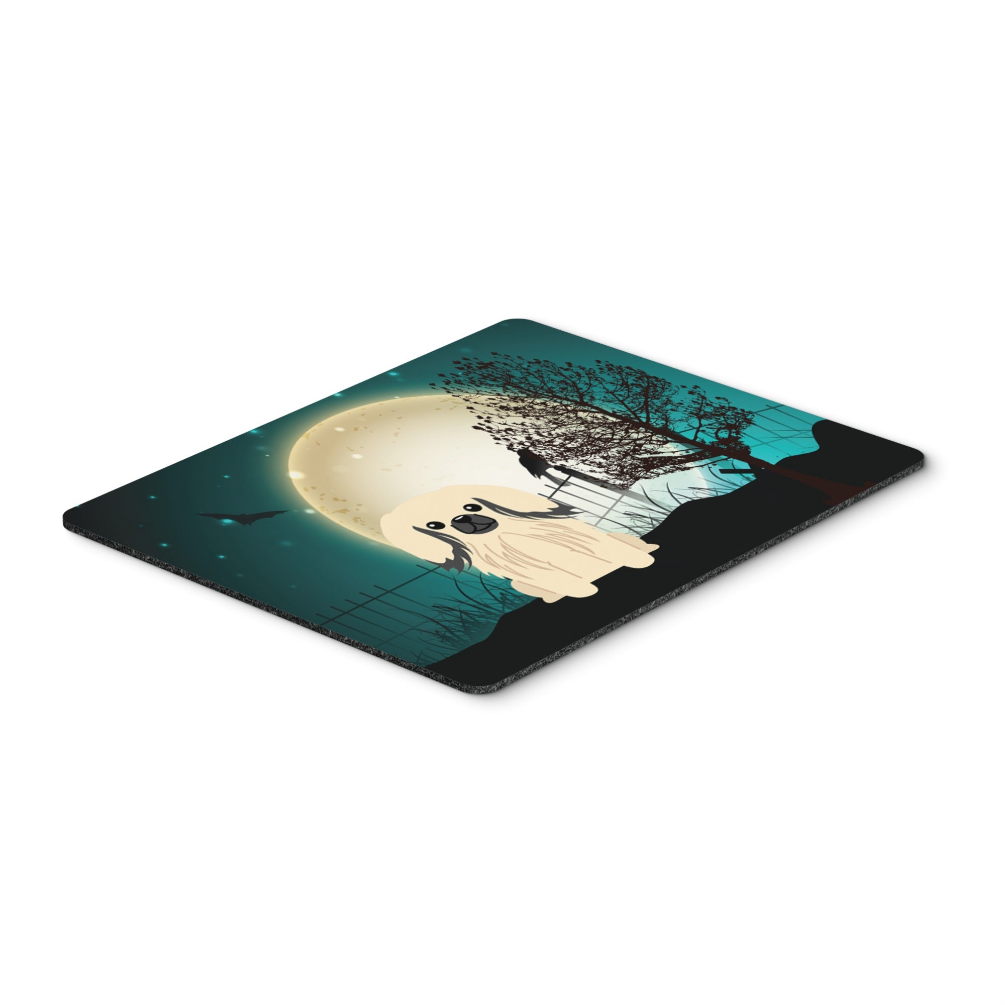 Caroline'S Treasures Halloween Scary Pekingese Cream Mouse Pad,  Multicolor, 7.75X9.25 (Bb2296Mp)