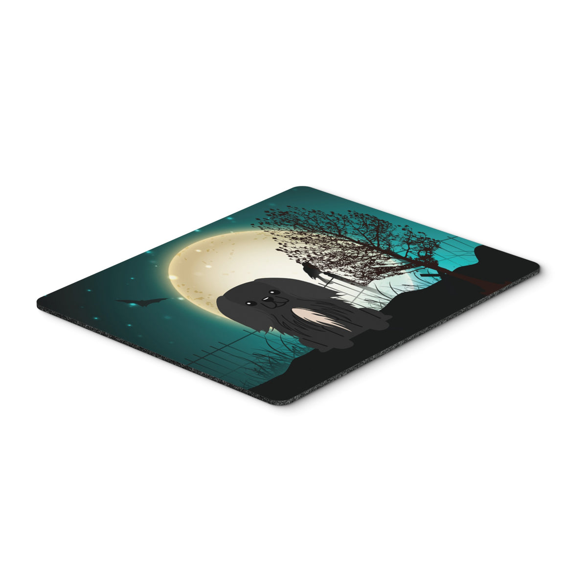 Caroline'S Treasures Halloween Scary Pekingese Black Mouse Pad,  Multicolor, 7.75X9.25 (Bb2297Mp)