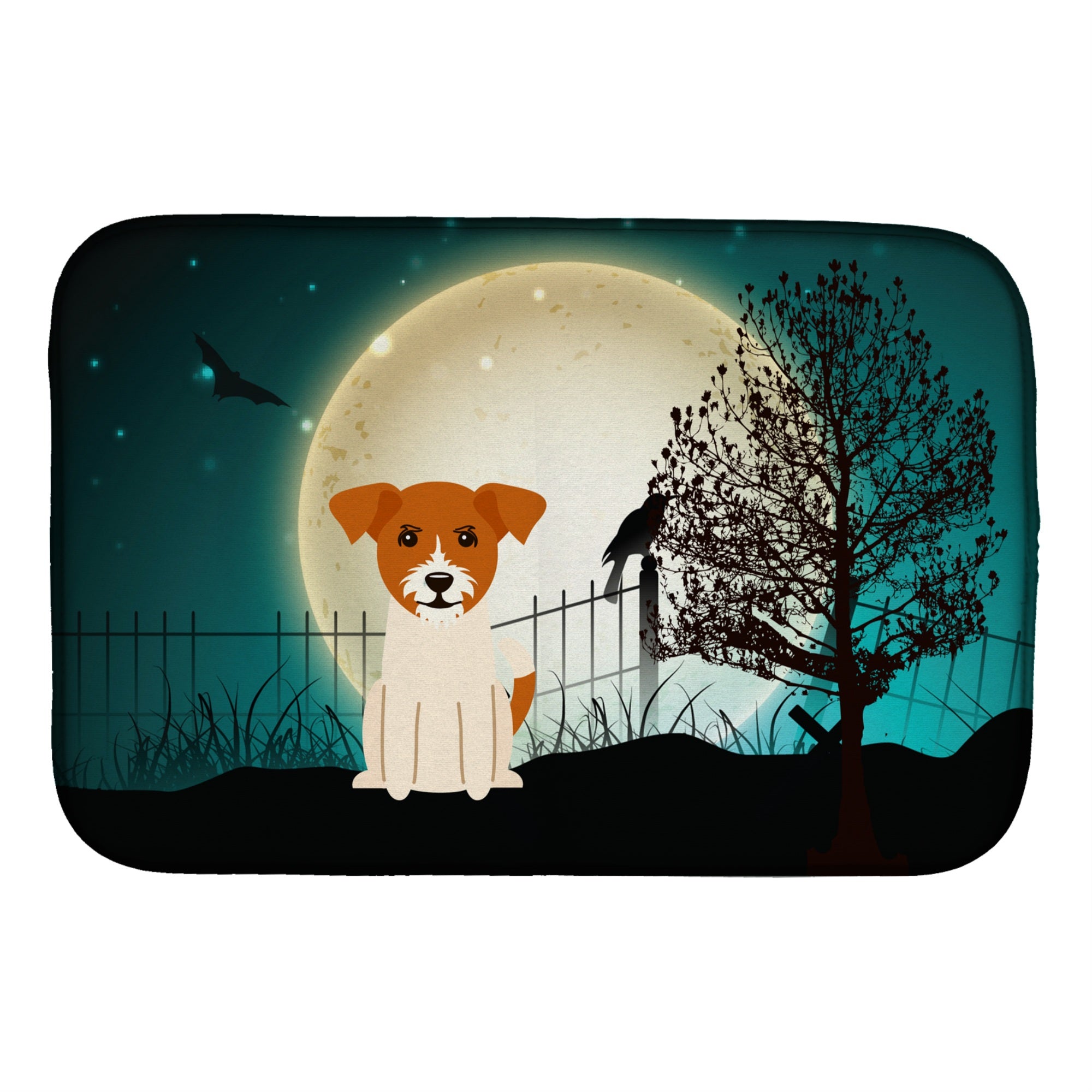 Caroline'S Treasures Bb2298Ddm Dish Drying Mat, 14 X 21, Halloween