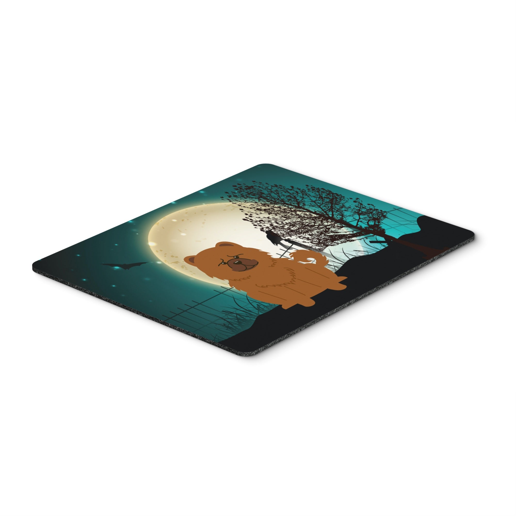 Caroline'S Treasures Halloween Scary Chow Chow Red Mouse Pad,  Multicolor, 7.75X9.25 (Bb2332Mp)