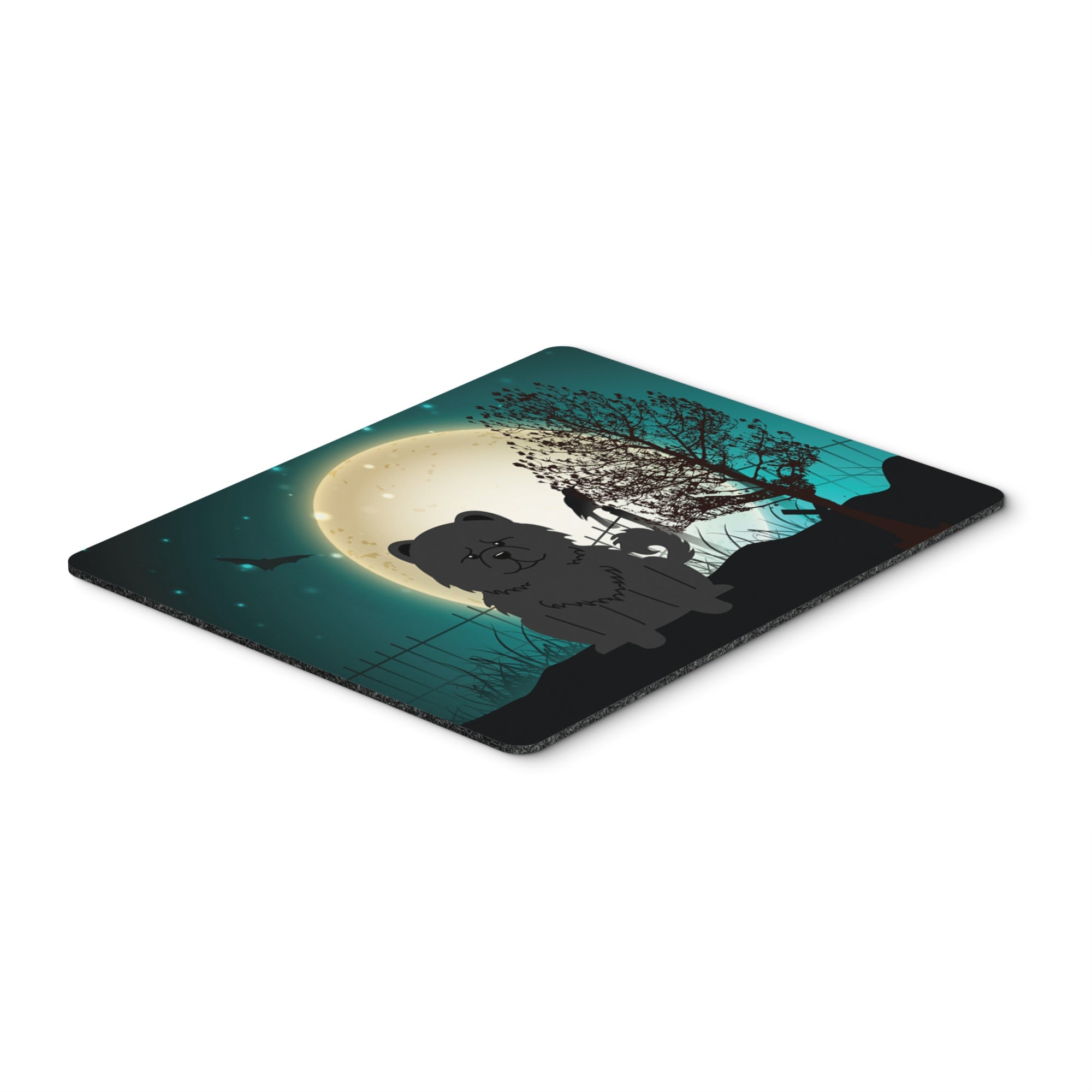 Caroline'S Treasures Halloween Scary Chow Chow Black Mouse Pad,  Multicolor, 7.75X9.25 (Bb2333Mp)