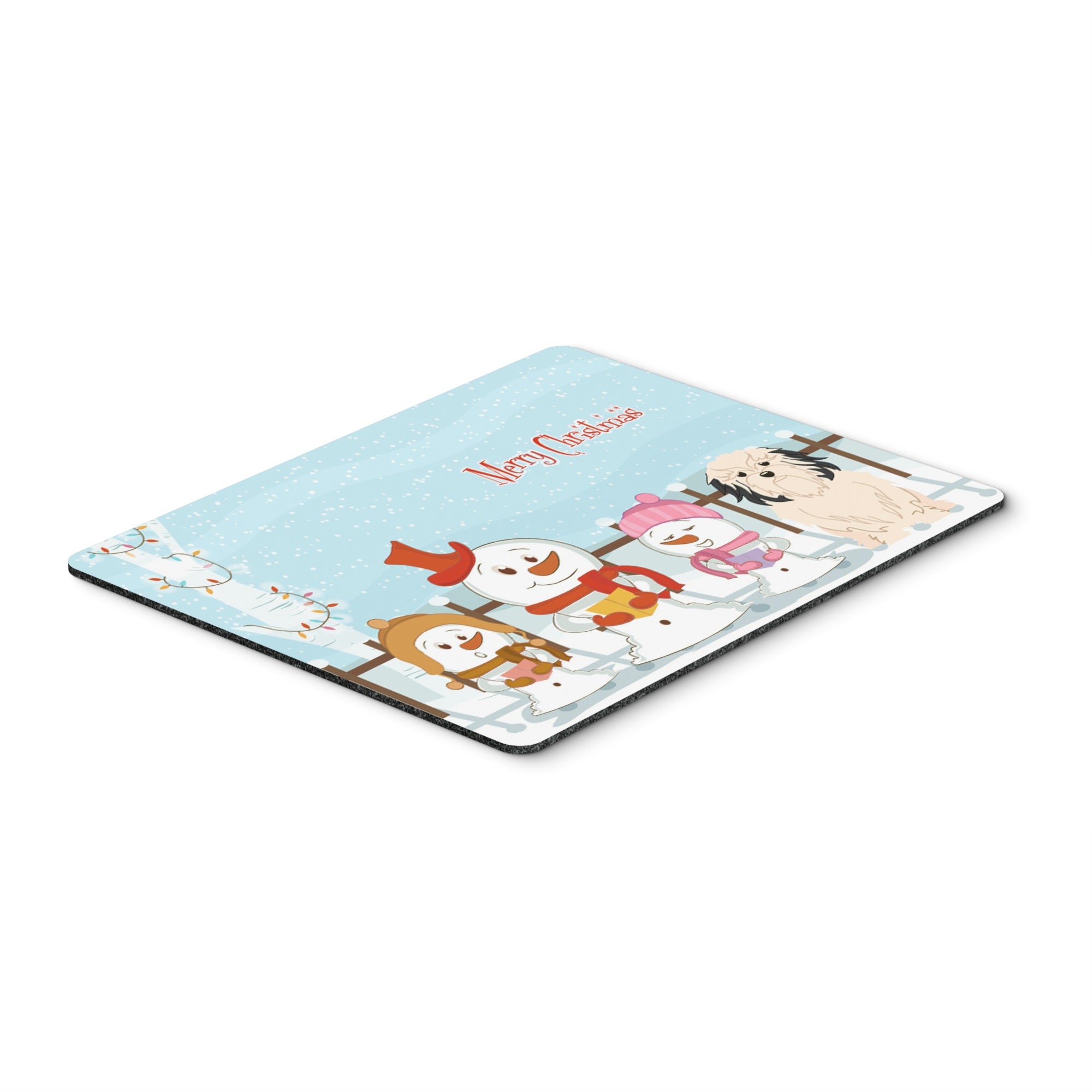 Caroline'S Treasures Merry Christmas Carolers Lowchen Mouse Pad,  Multicolor, 7.75X9.25 (Bb2350Mp)
