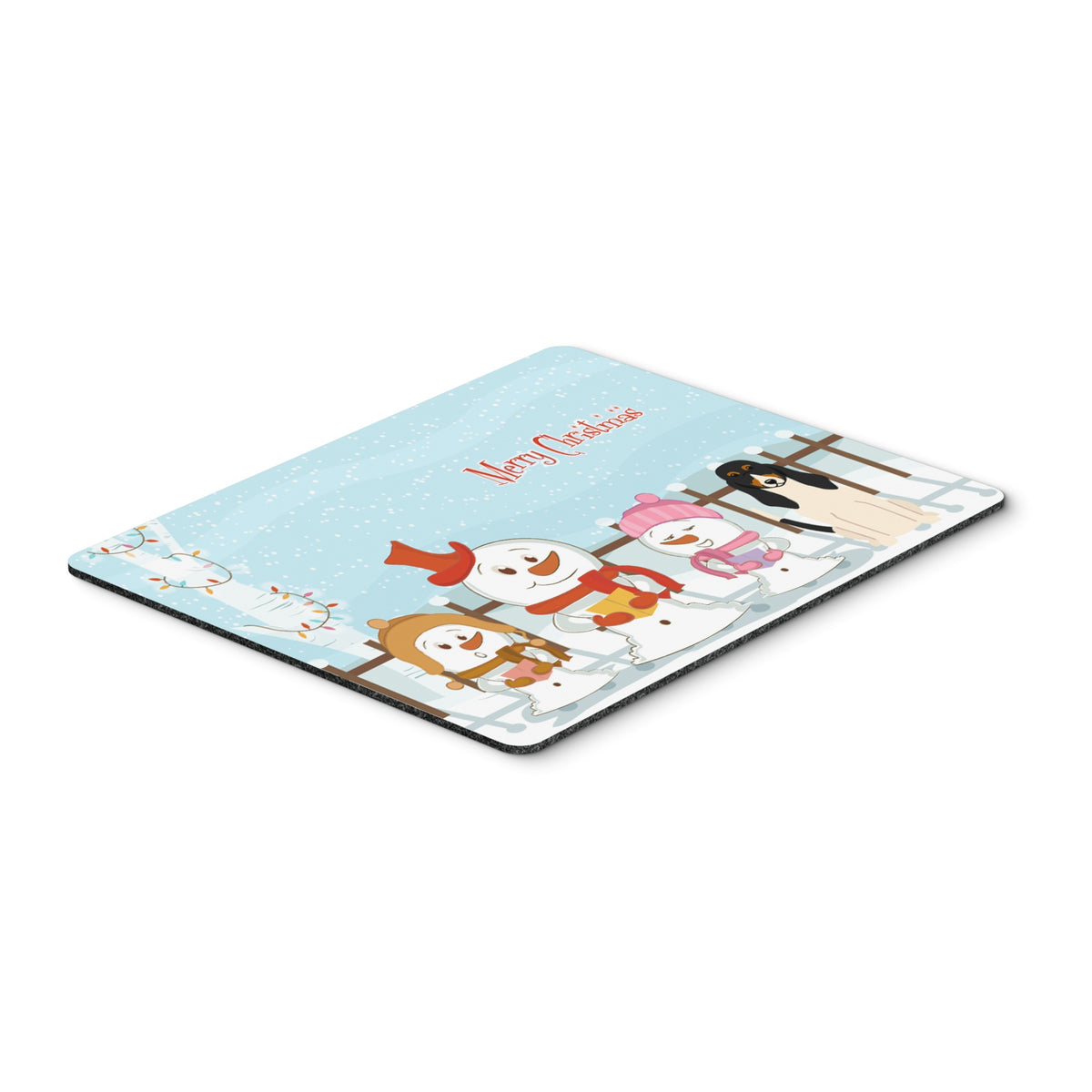 Caroline'S Treasures Merry Christmas Carolers Swiss Hound Mouse Pad,  Multicolor, 7.75X9.25 (Bb2375Mp)