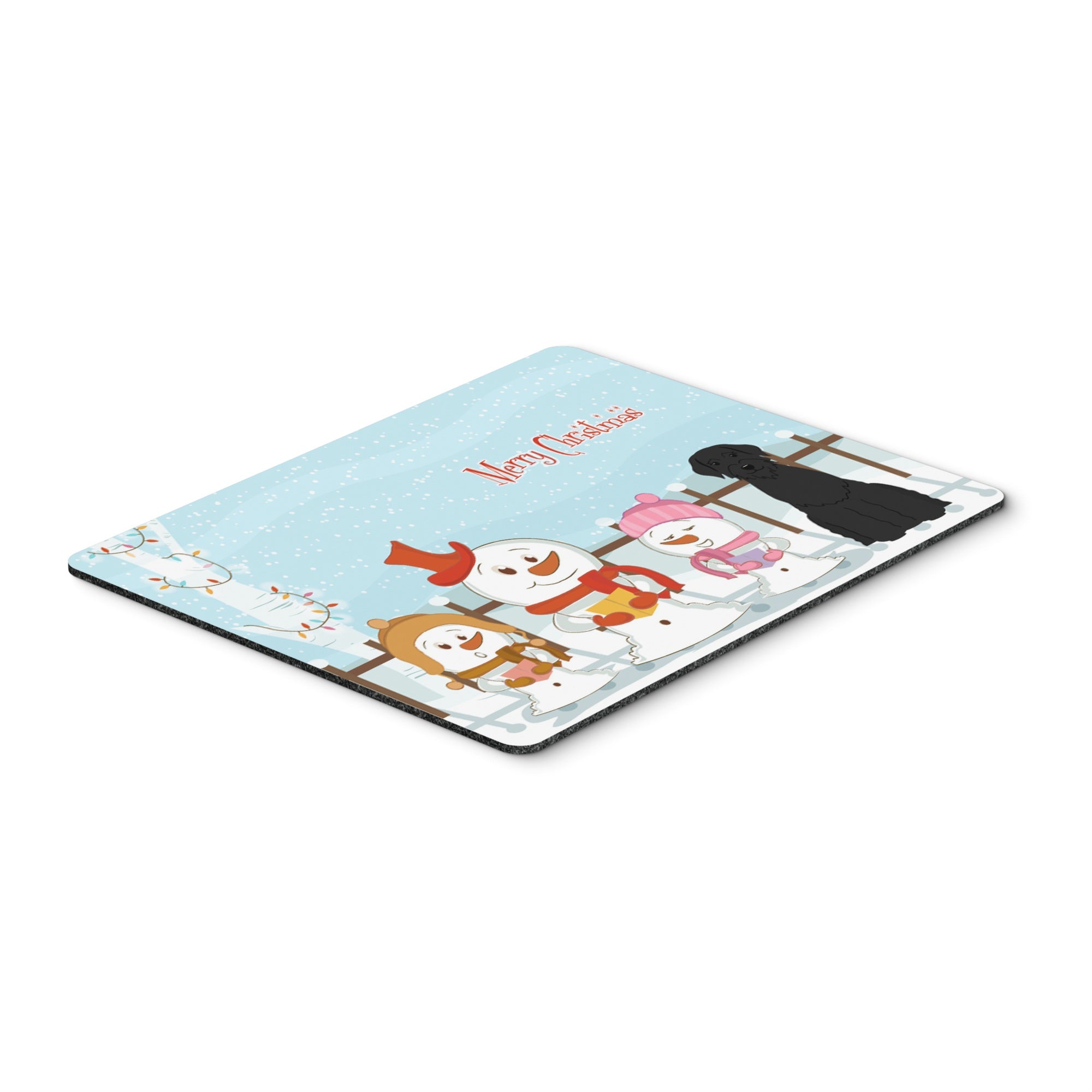 Caroline'S Treasures Merry Christmas Carolers Giant Schnauzer Mouse Pad,  Multicolor, 7.75X9.25 (Bb2397Mp)