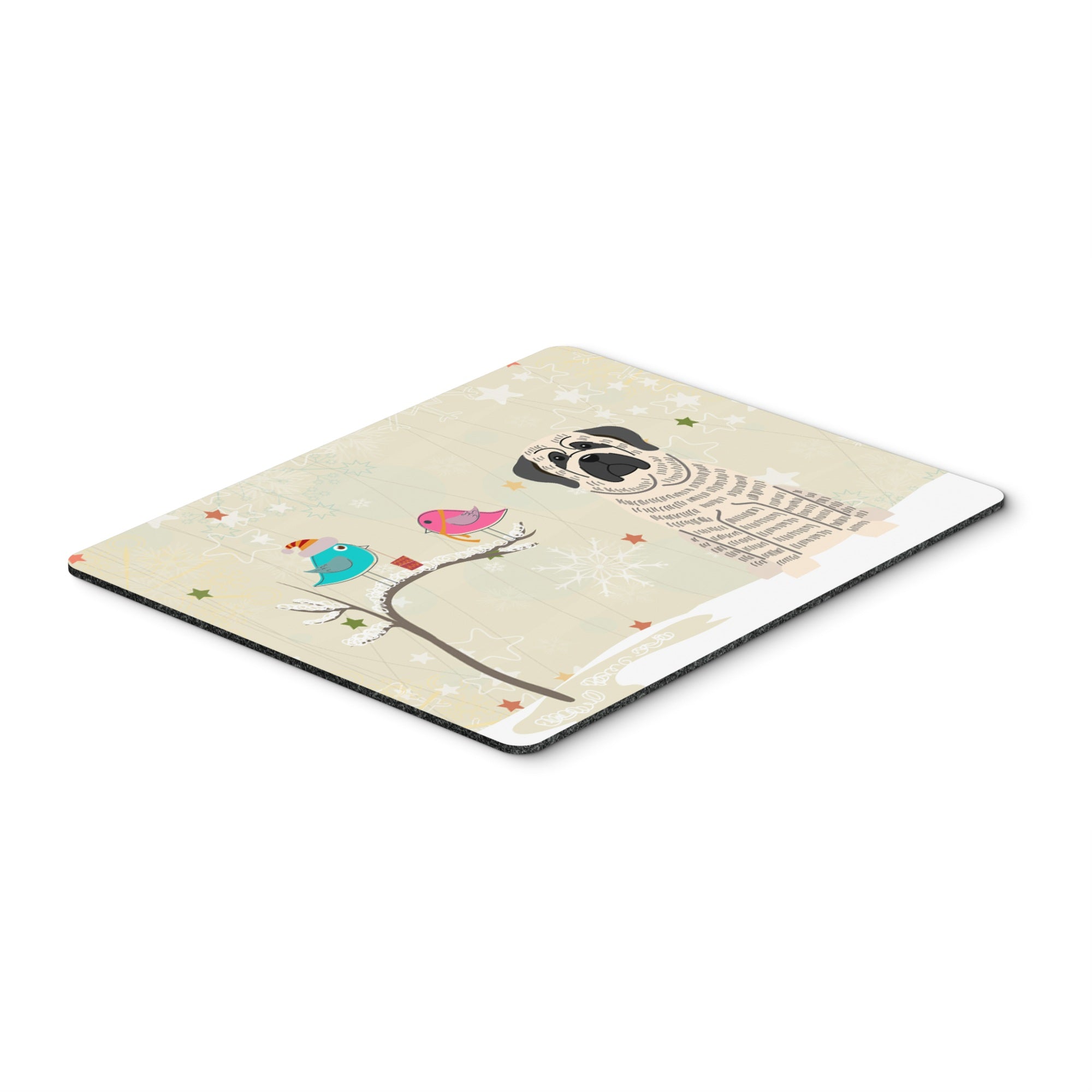Caroline'S Treasures Christmas Presents, Mastiff Brindle White Mouse Pad,  Multicolor, 7.75X9.25 (Bb2488Mp)