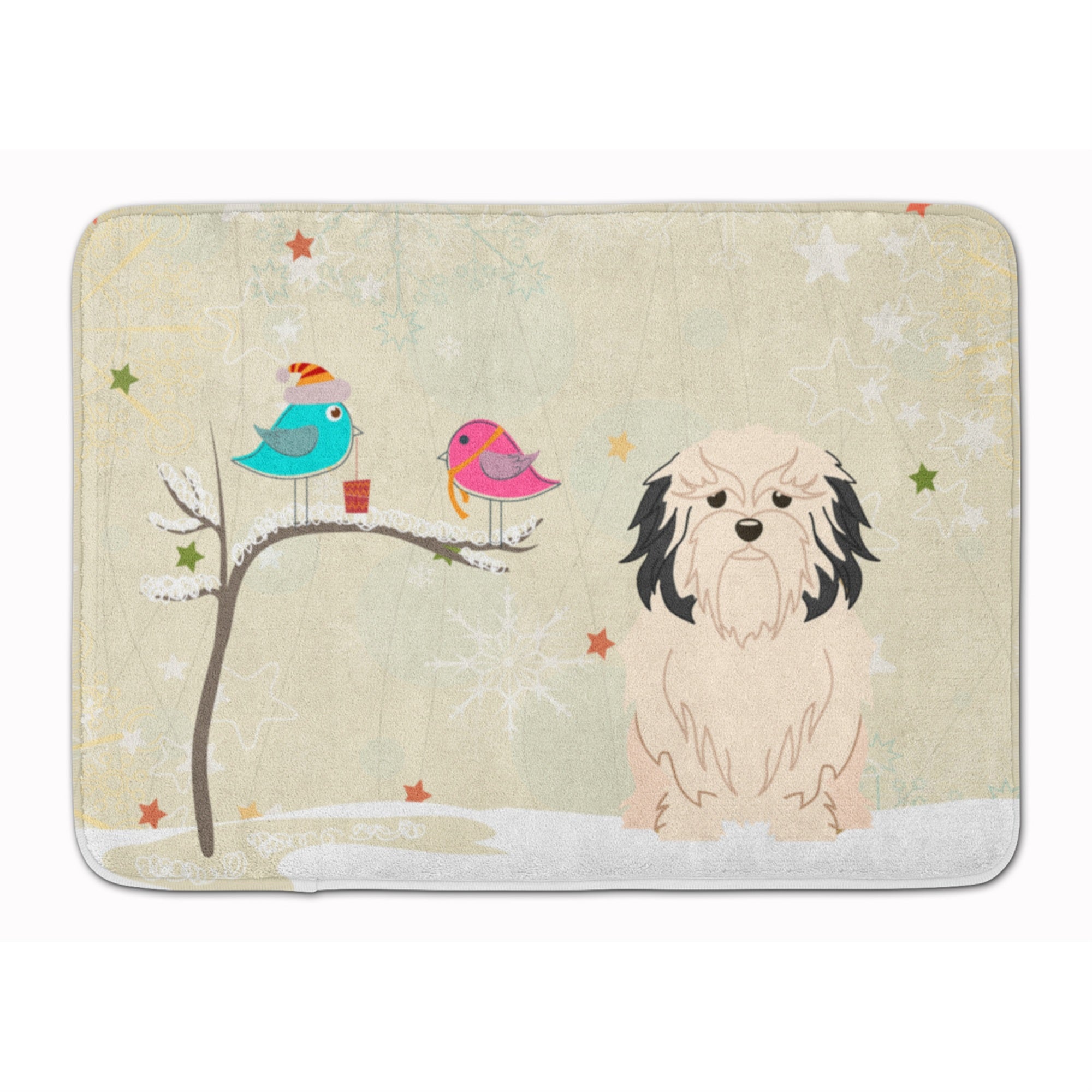 Caroline'S Treasures Christmas Presents Friends Lowchen, 19 X 27, Multicolor
