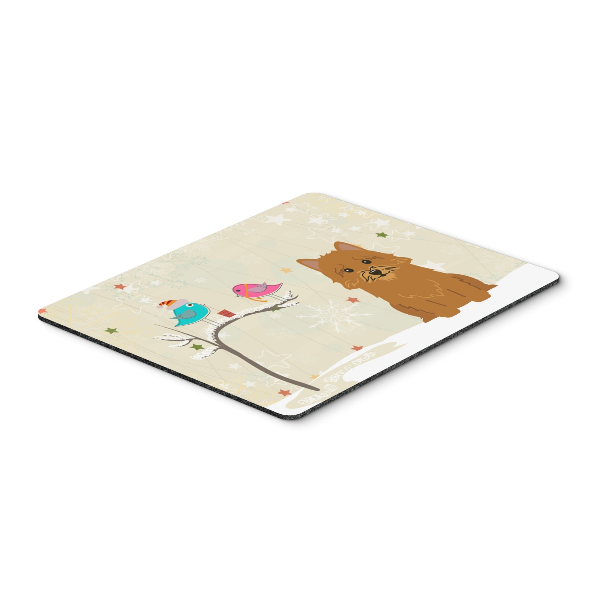Caroline'S Treasures Christmas Presents, Norwich Terrier Mouse Pad,  Multicolor, 7.75X9.25 (Bb2492Mp)
