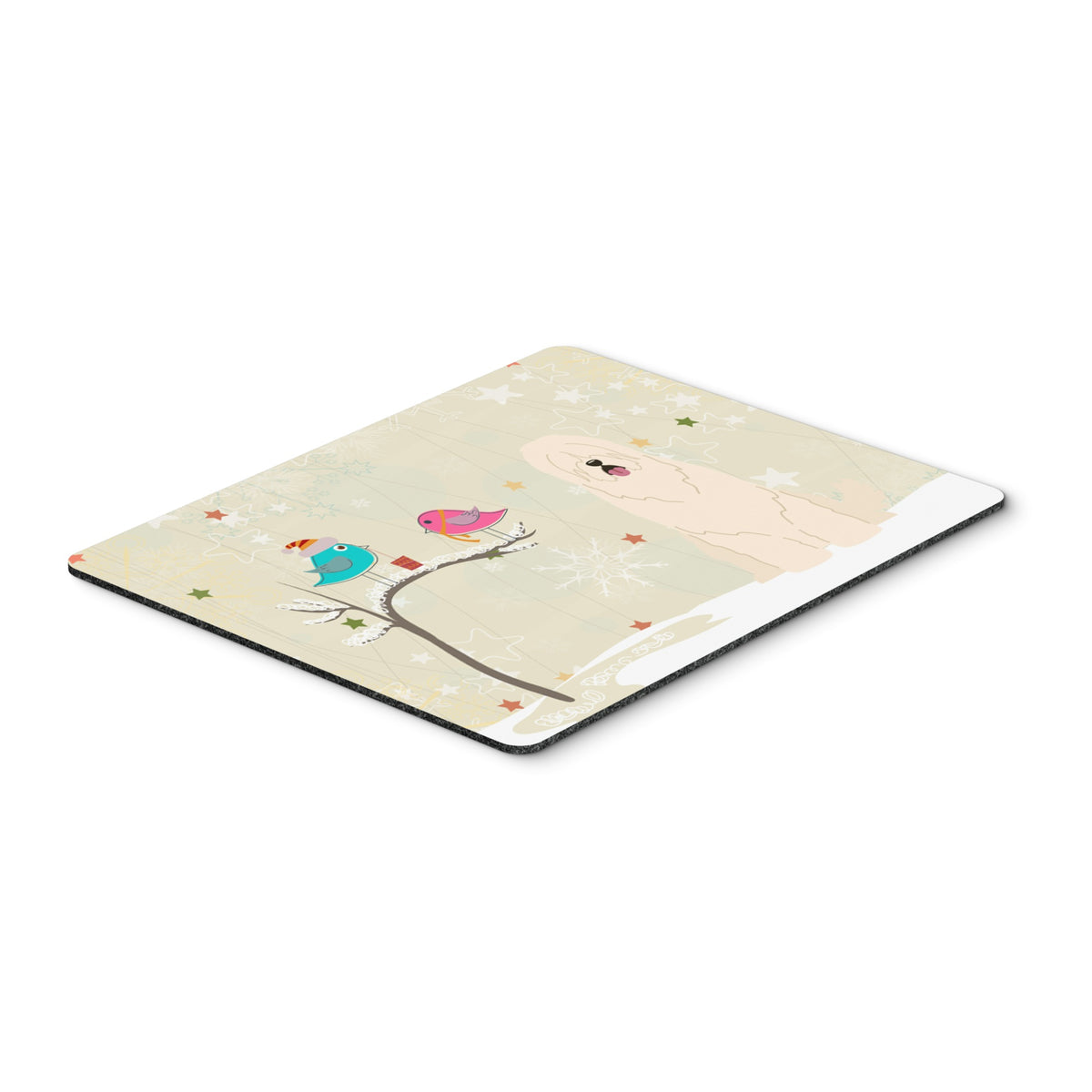 Caroline'S Treasures Christmas Presents, South Russian Sheepdog Mouse Pad,  Multicolor, 7.75X9.25 (Bb2496Mp)