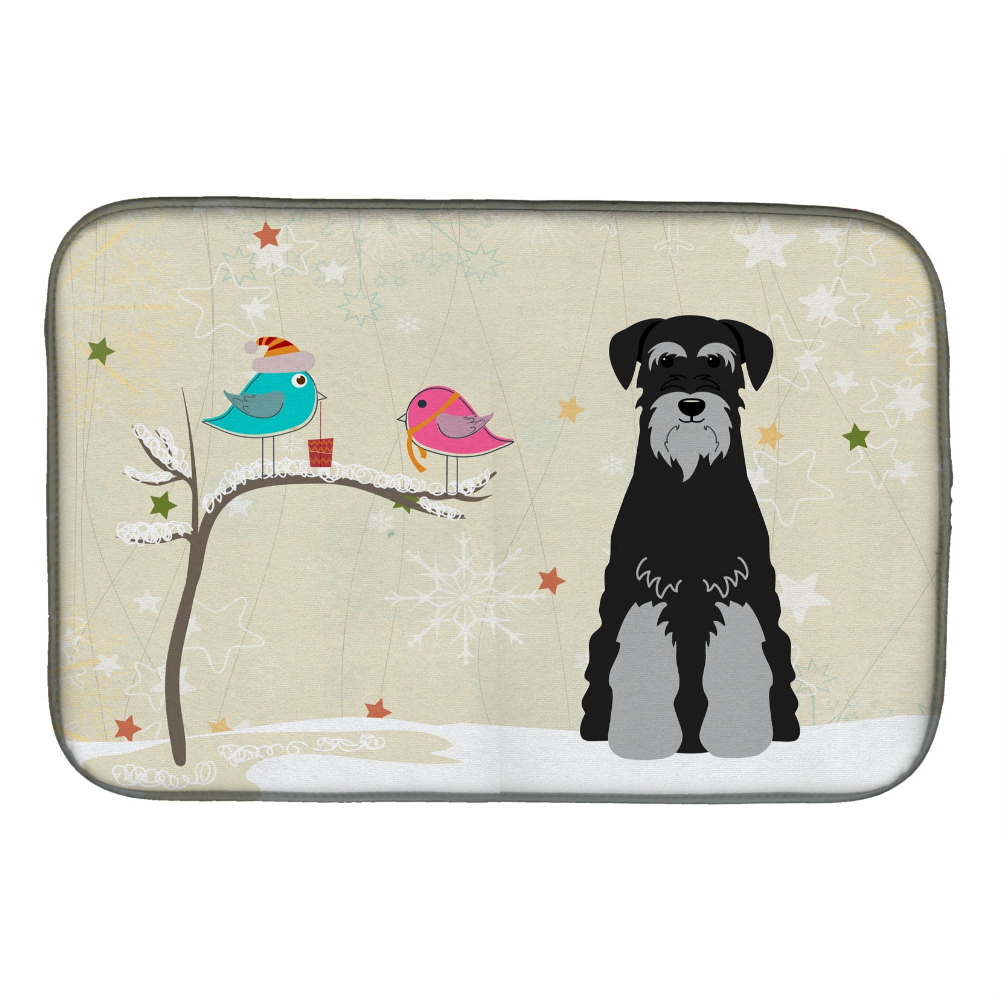 Caroline'S Treasures Bb2506Ddm Dish Drying Mat, 14 X 21, Christmas Presents
