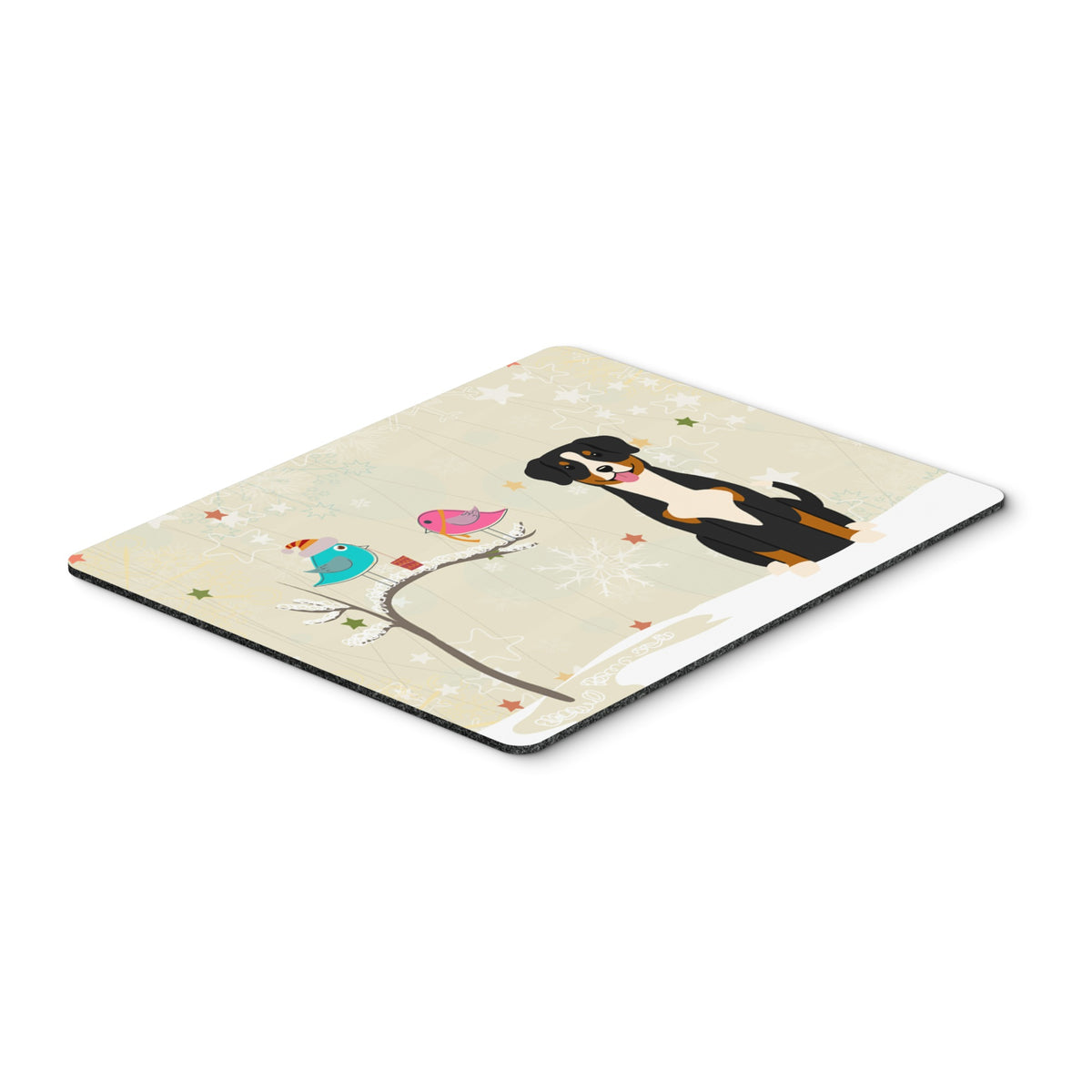 Caroline'S Treasures Christmas Presents, Entlebucher Mouse Pad,  Multicolor, 7.75X9.25 (Bb2510Mp)