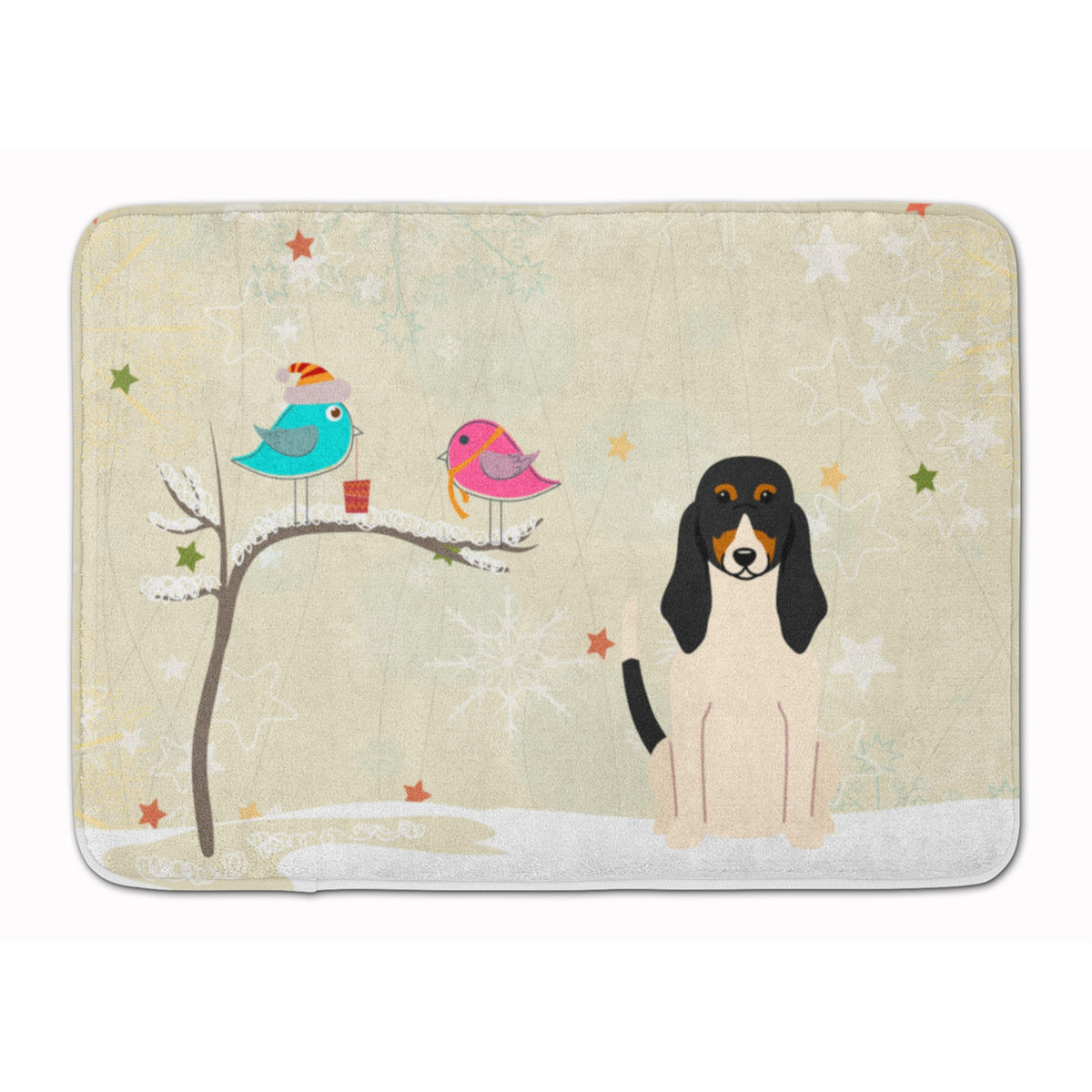 Caroline'S Treasures Christmas Presents Friends Swiss Hound, 19 X 27, Multicolor