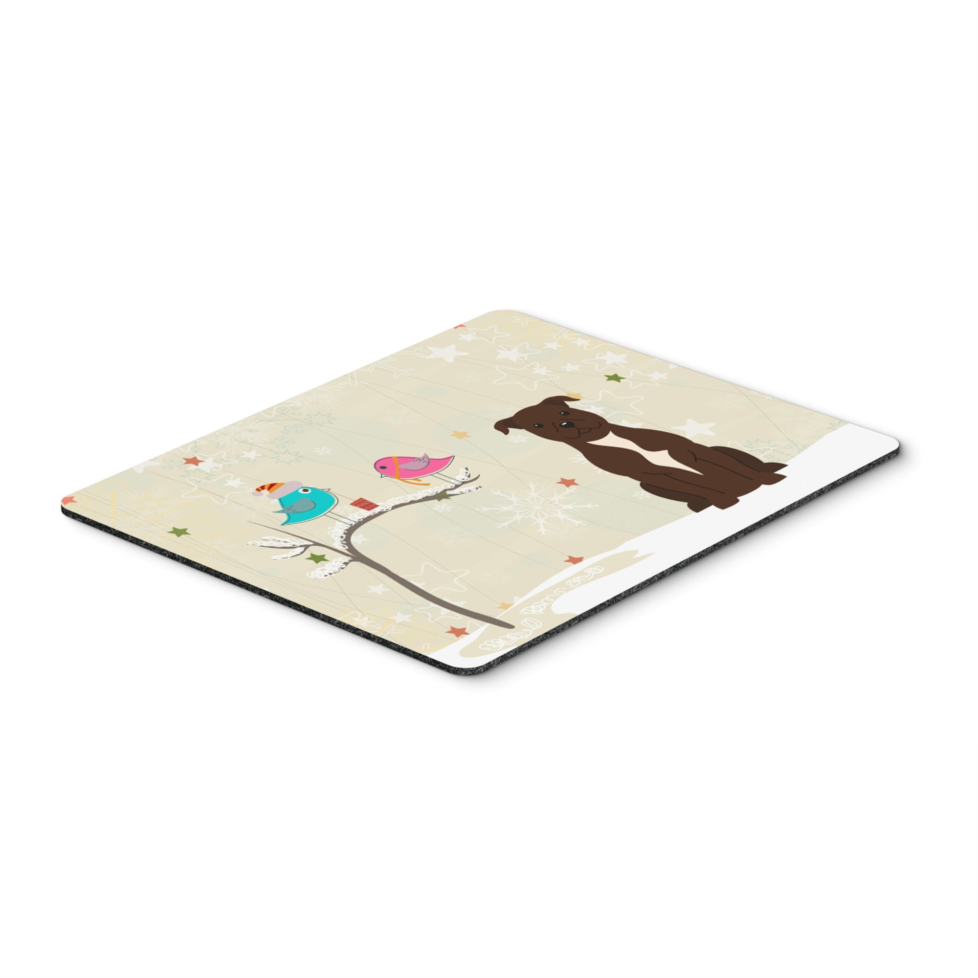 Caroline'S Treasures Christmas Presents, Terrier Chocolate Mouse Pad,  Multicolor, 7.75X9.25 (Bb2520Mp)