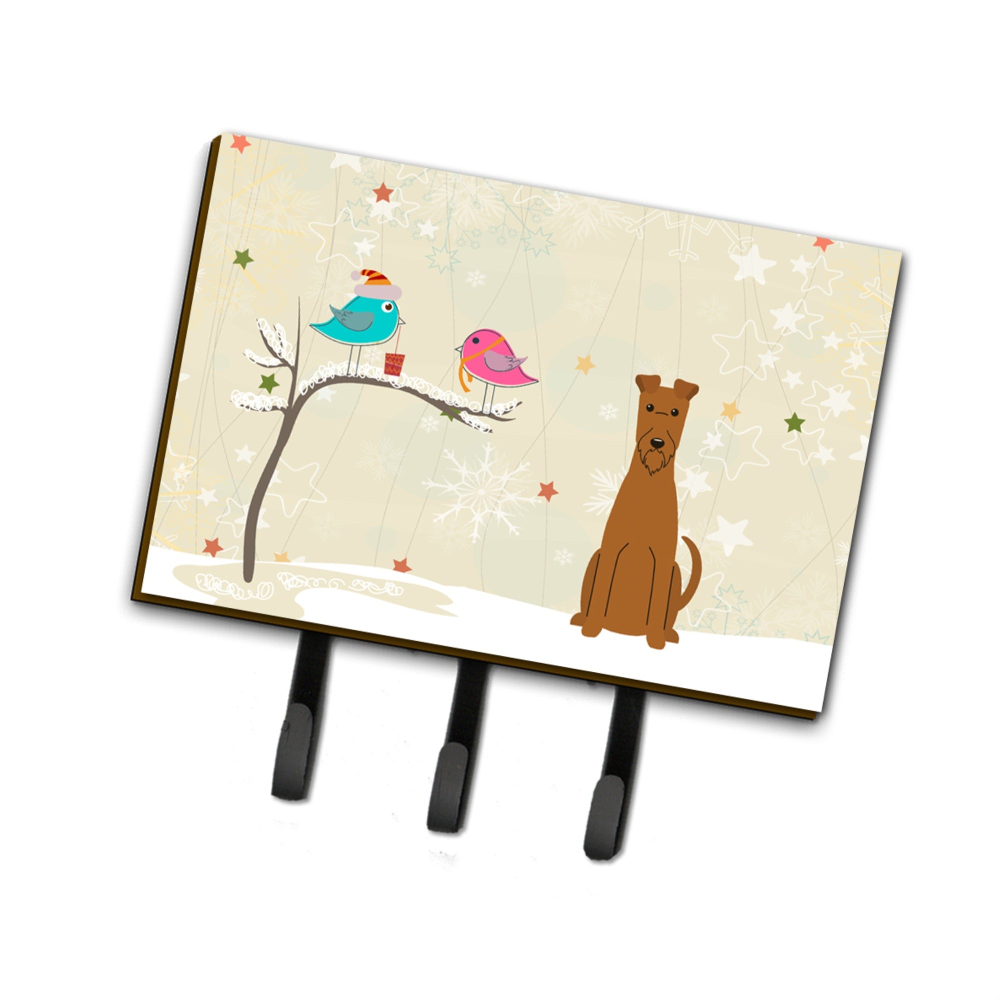 Caroline'S Treasures Christmas Presents Friends Irish Terrier Leash Or Key Holder Bb2534Th68, Triple