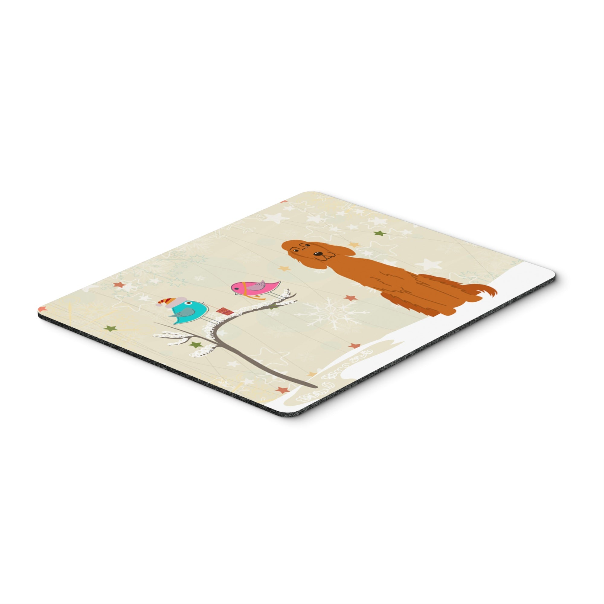 Caroline'S Treasures Christmas Presents, Irish Setter Mouse Pad,  Multicolor, 7.75X9.25 (Bb2536Mp)