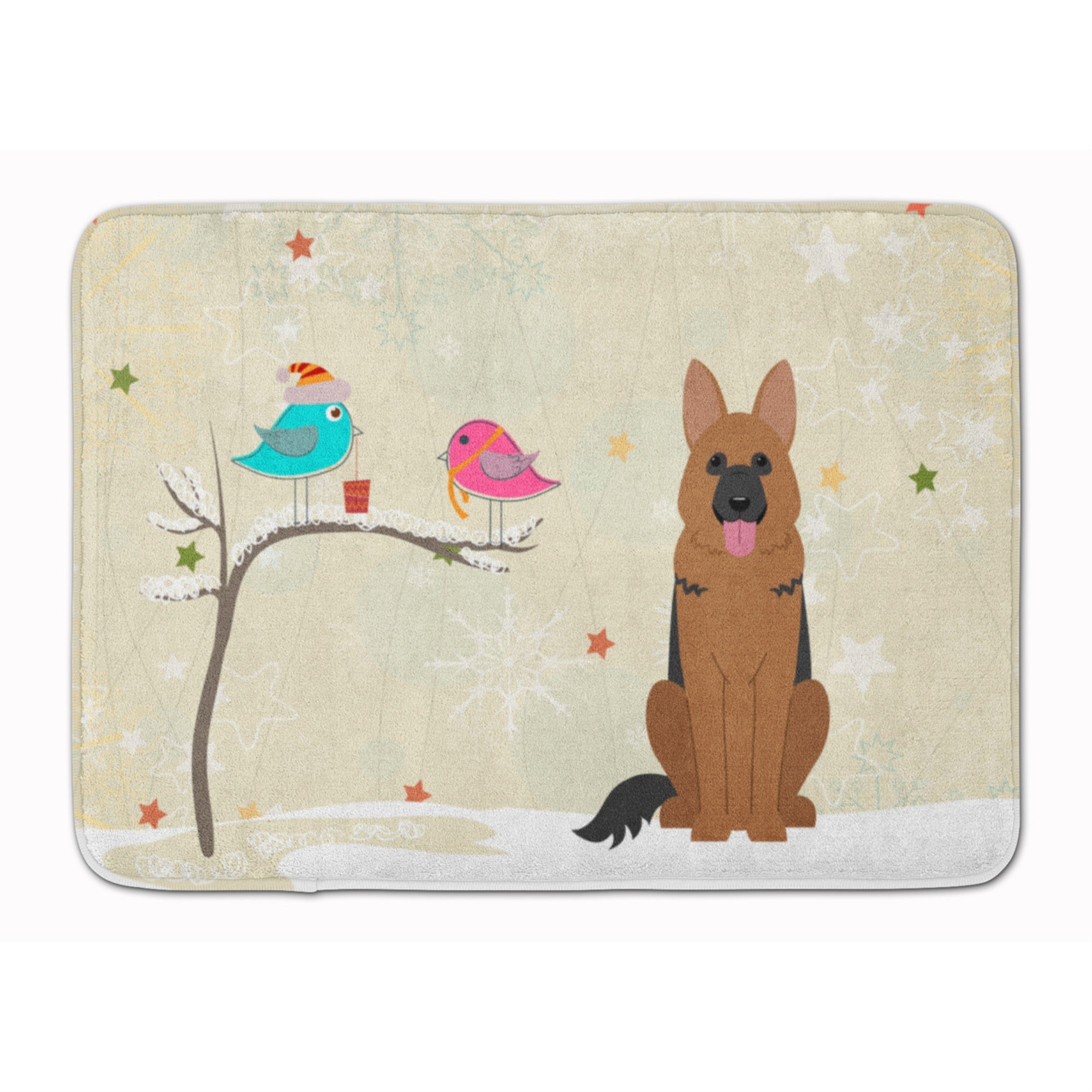 Caroline'S Treasures Christmas Presents German Shepherd, 19 X 27, Multicolor