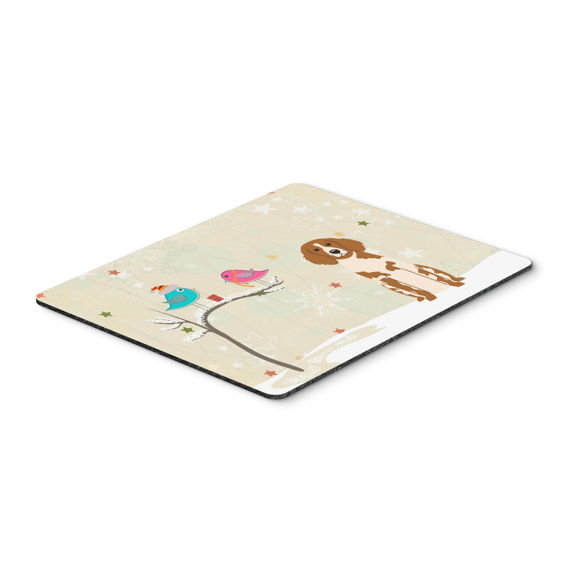 Caroline'S Treasures Christmas Presents, Brittany Spaniel Mouse Pad,  Multicolor, 7.75X9.25 (Bb2544Mp)