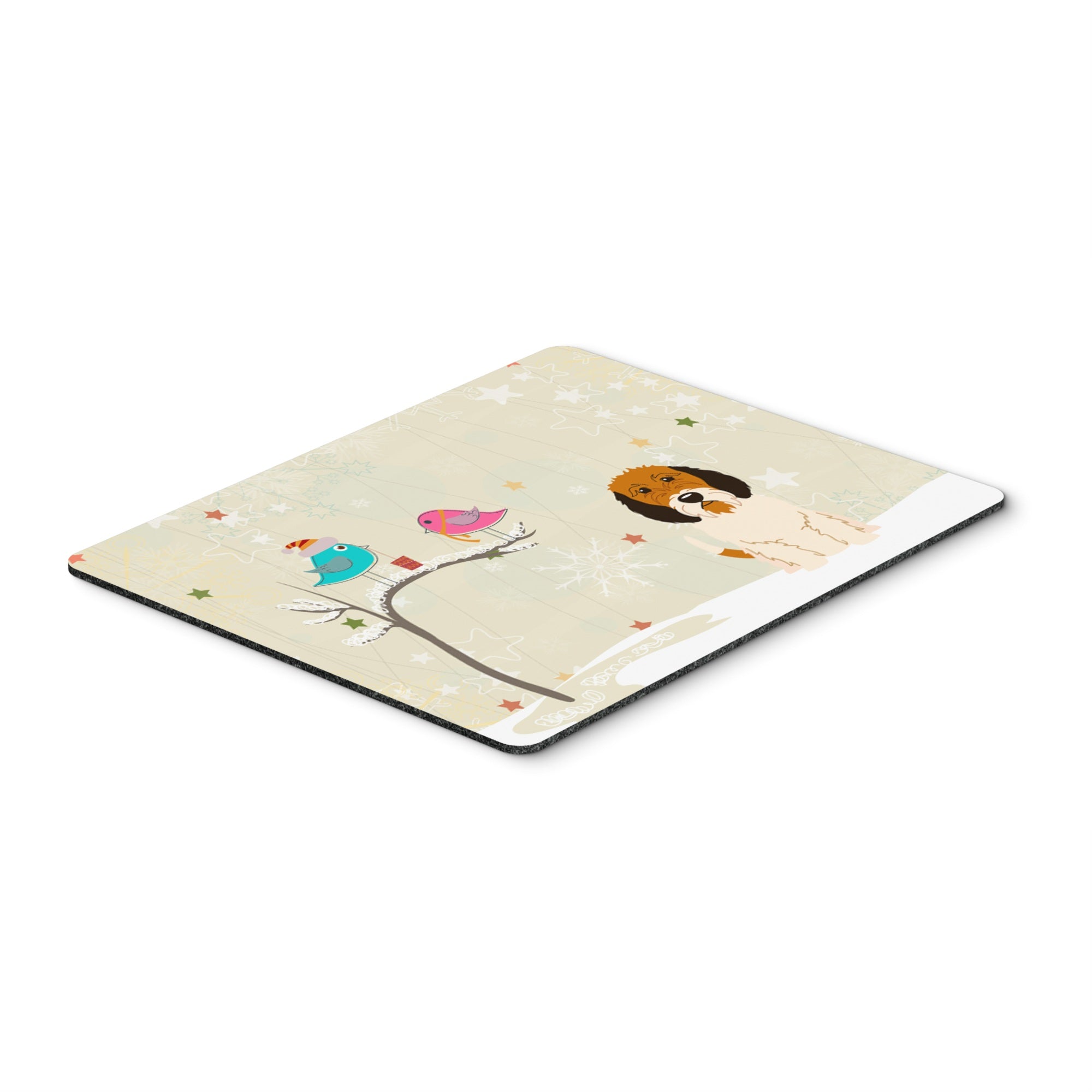 Caroline'S Treasures Christmas Presents, Petit Basset Griffon Mouse Pad,  Multicolor, 7.75X9.25 (Bb2551Mp)